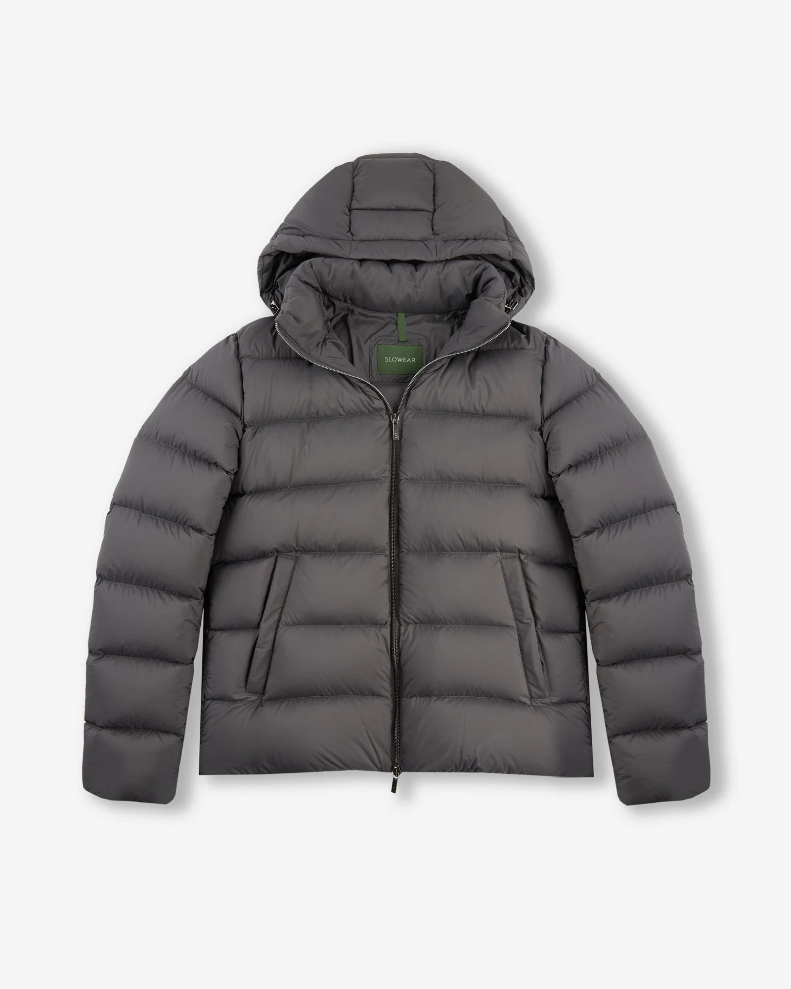 Bomber jacket with down padding