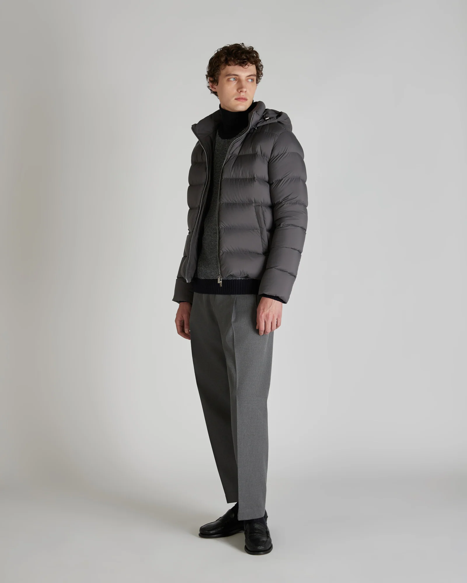 Bomber jacket with down padding - Image 5