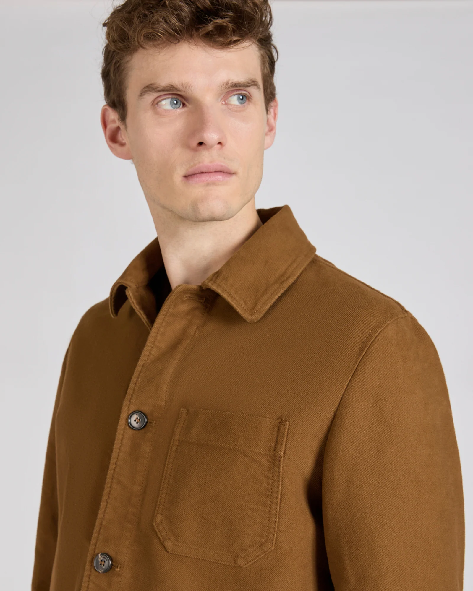 Moleskin blouson jacket - Image 4