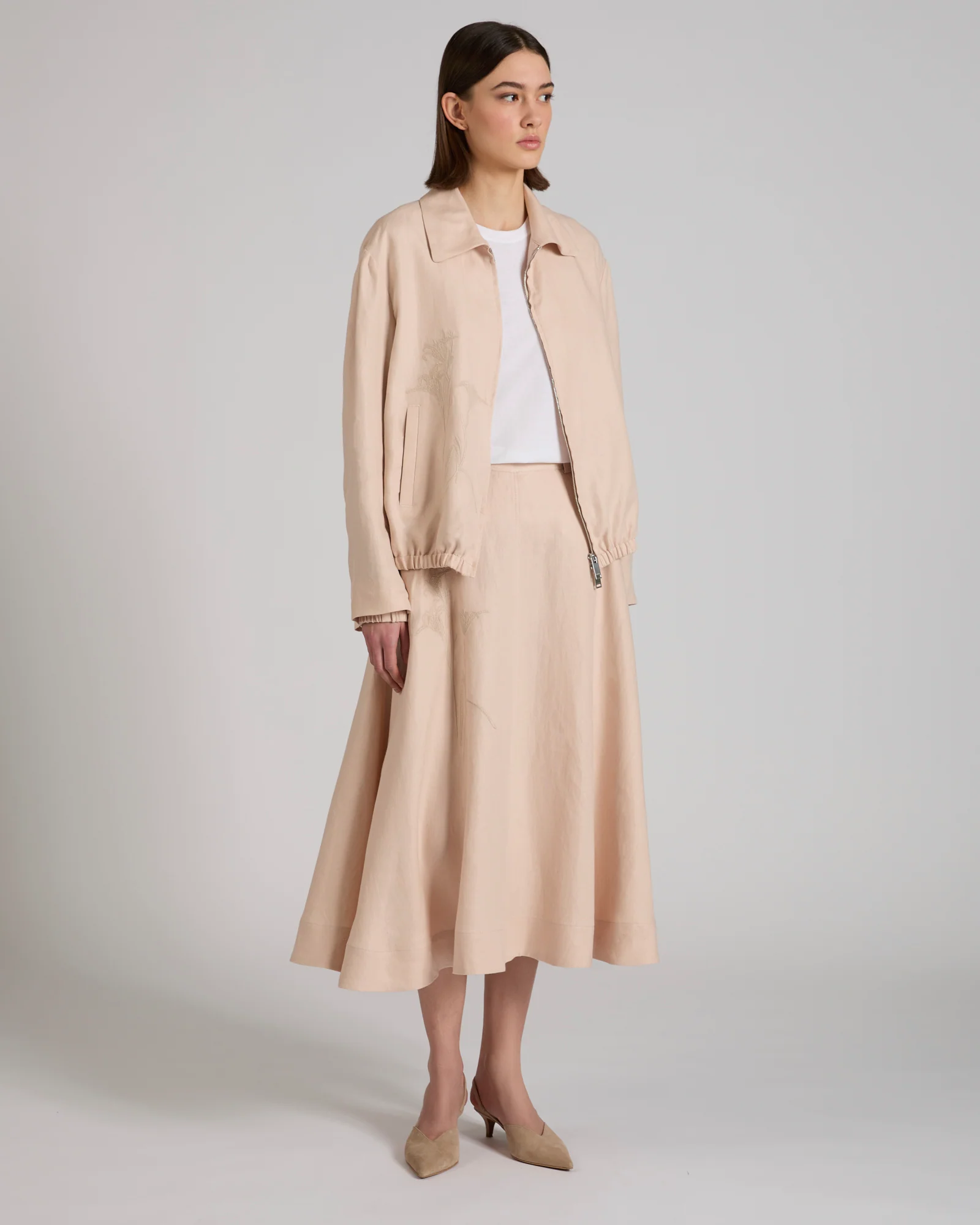Primo bomber jacket in linen - Image 5
