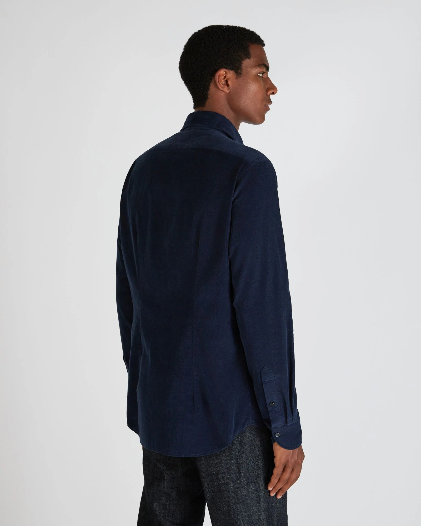 Regular fit corduroy shirt - Image 3