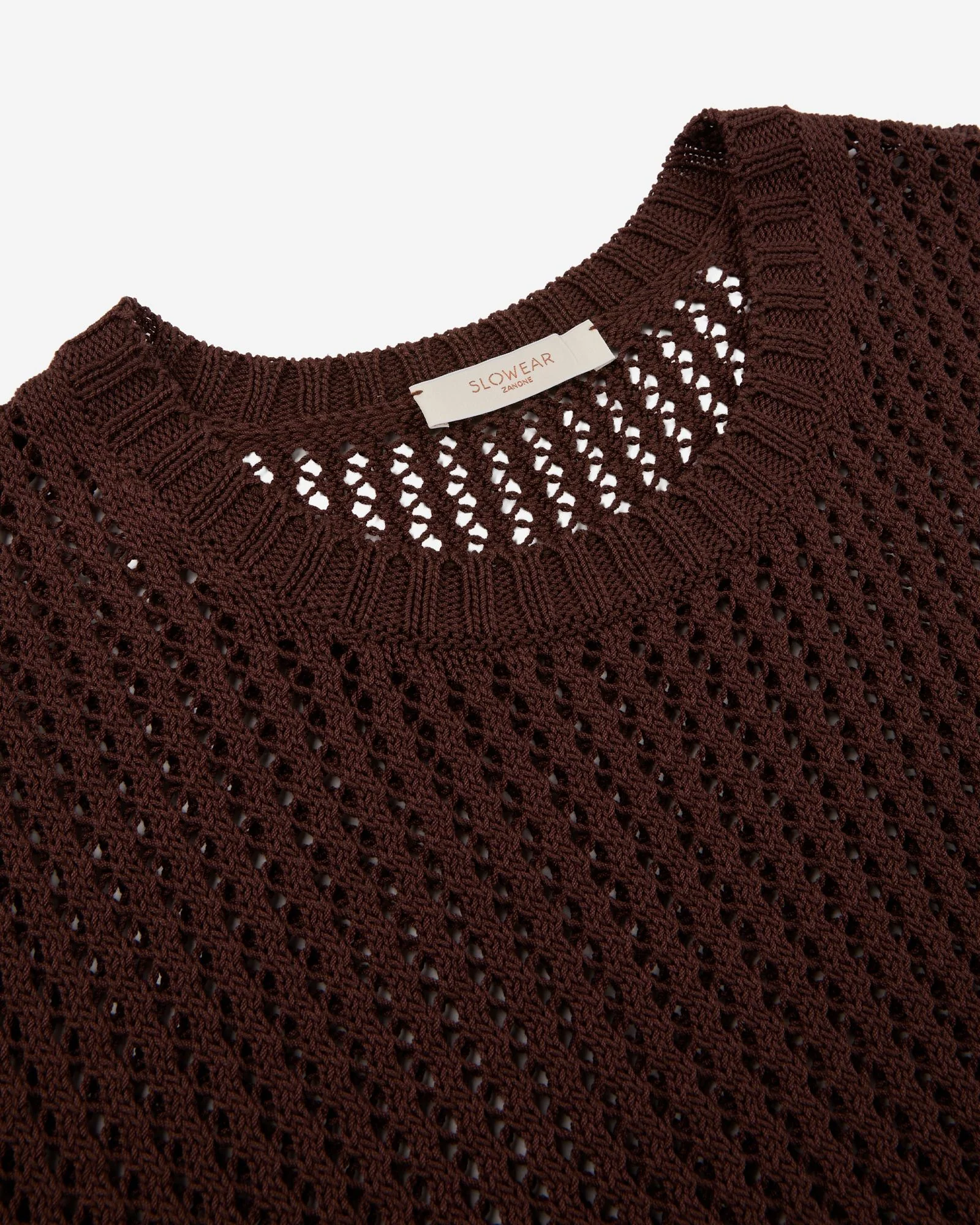 Regular fit cotton crew neck jumper - Image 6