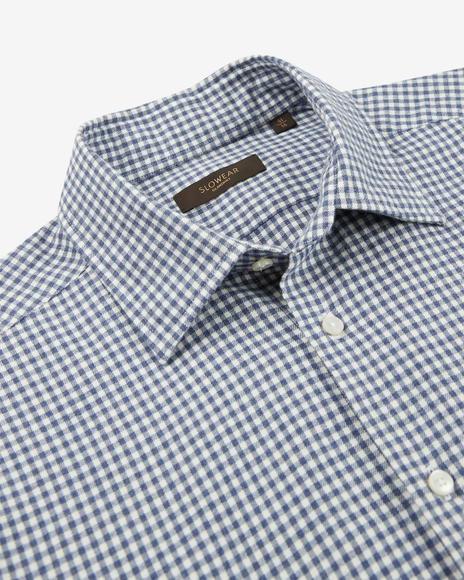 Regular fit cotton flannel shirt - Image 6