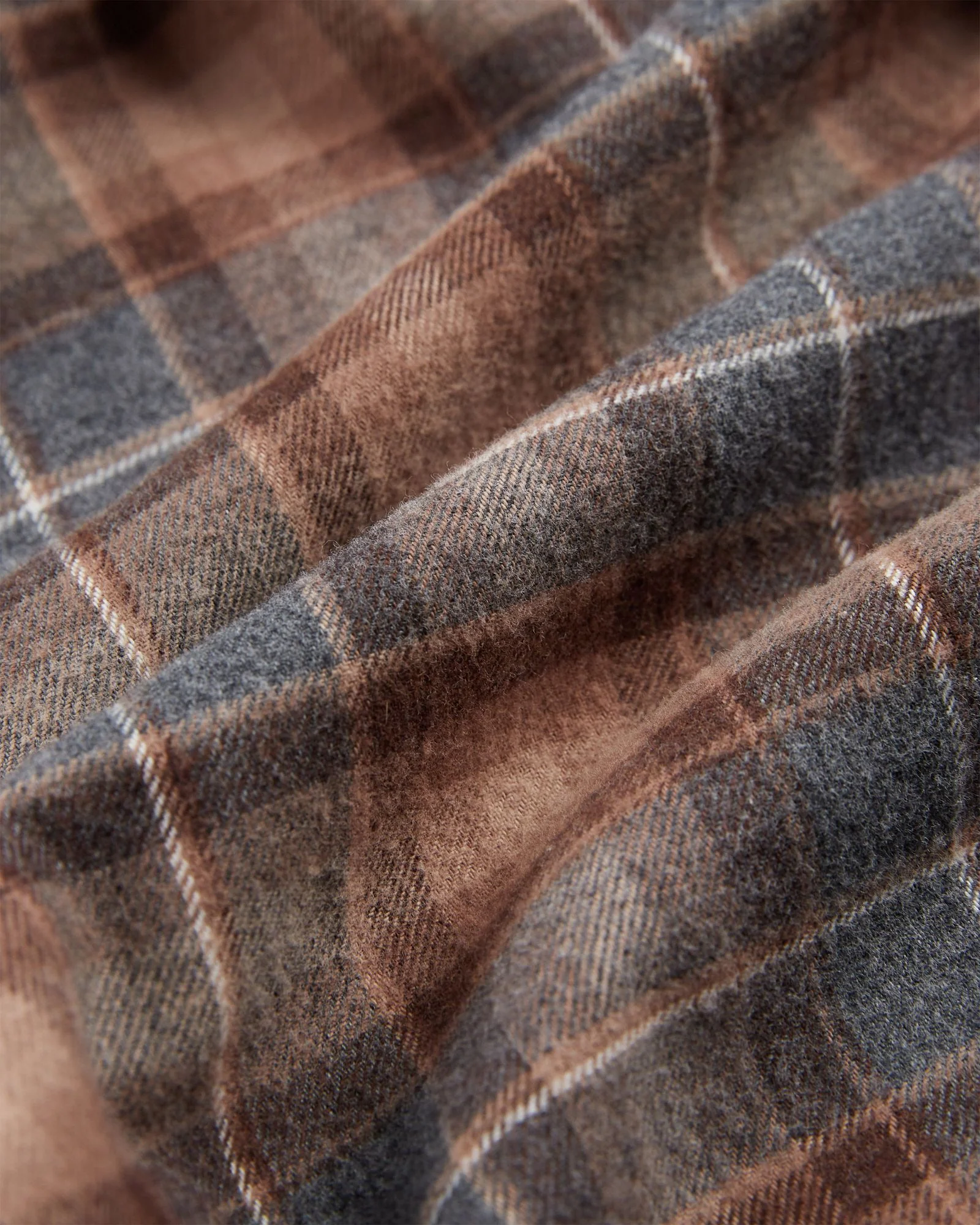 Regular fit cotton flannel shirt - Image 7