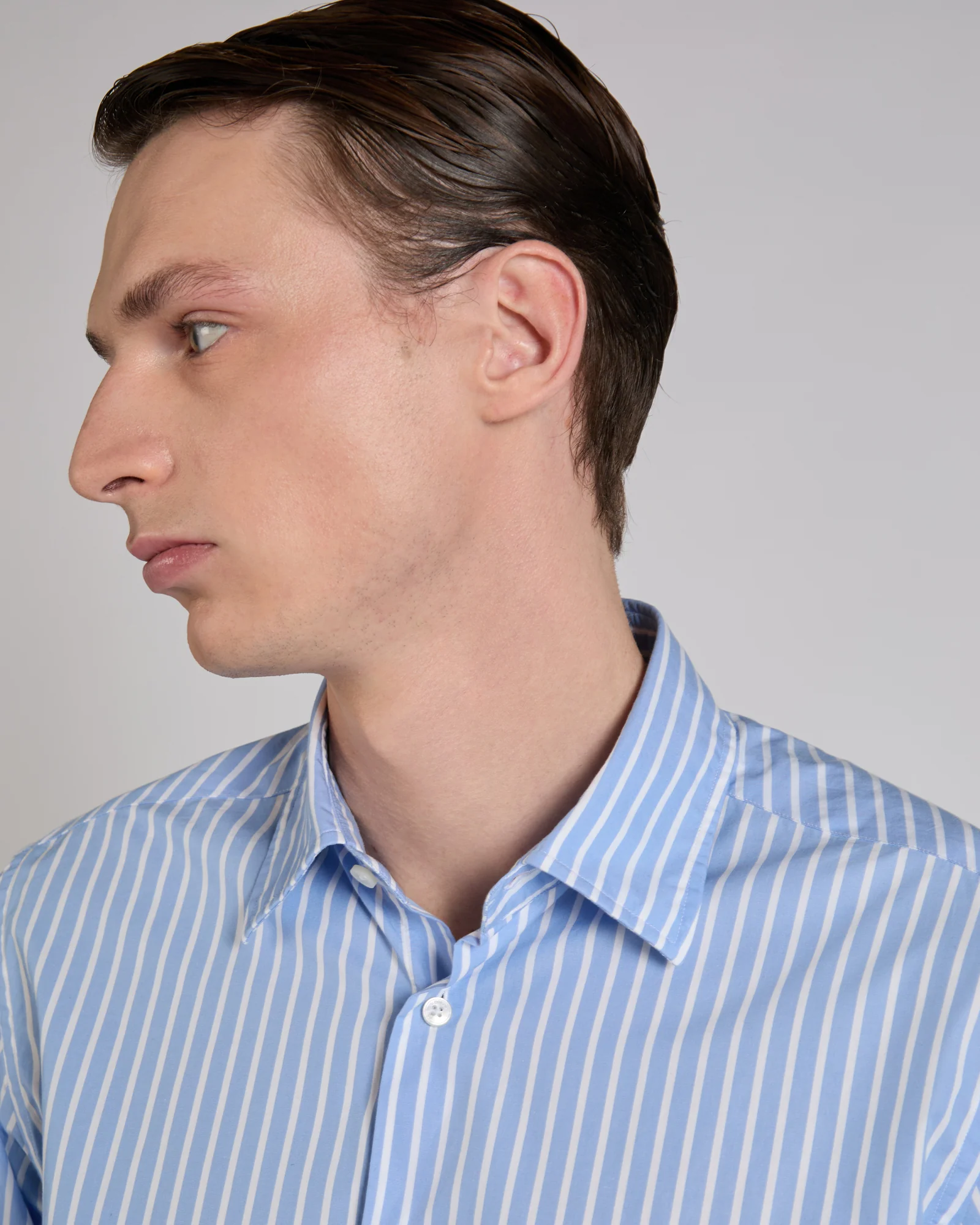 Regular fit cotton poplin shirt - Image 4