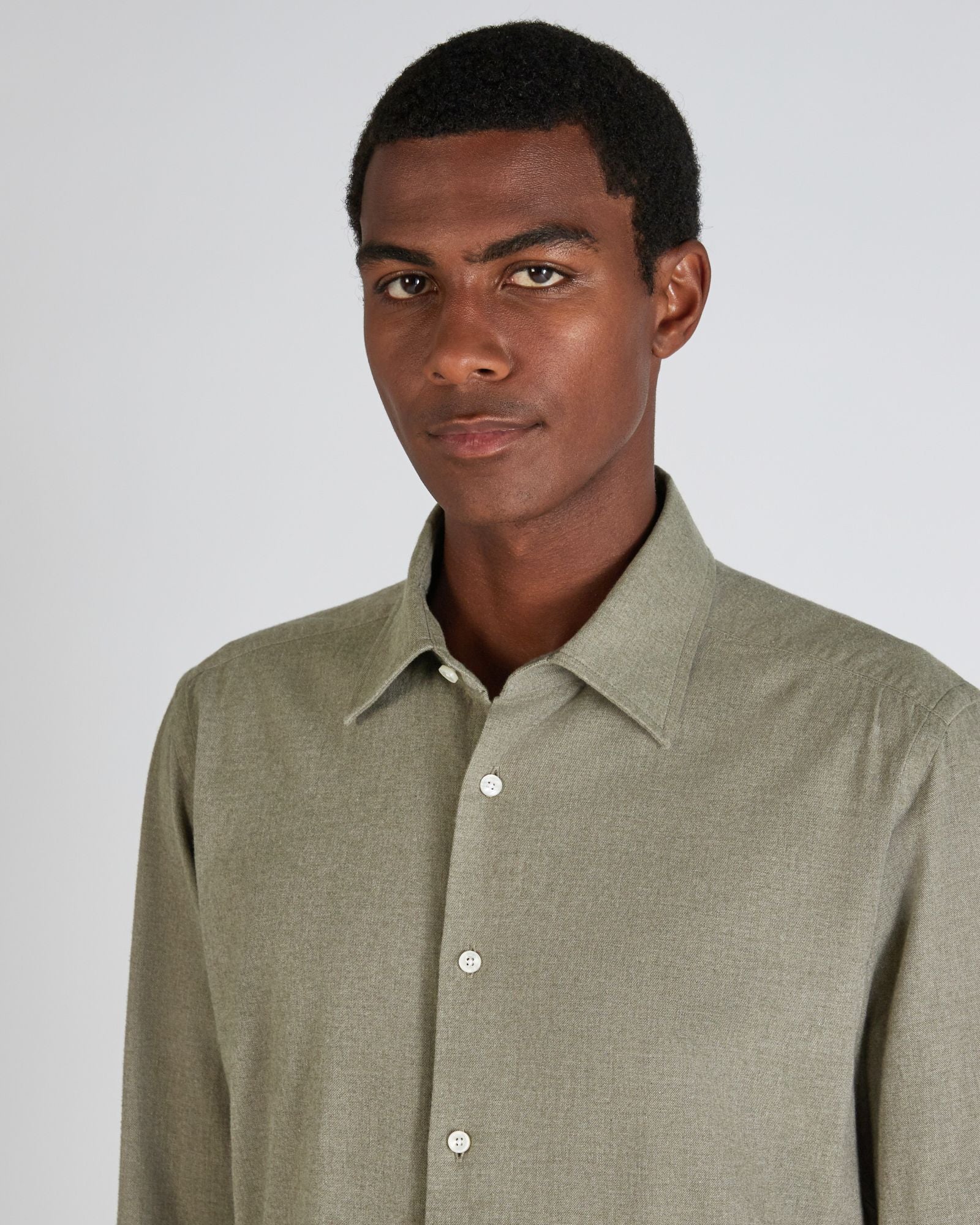Regular fit cotton shirt - Image 4