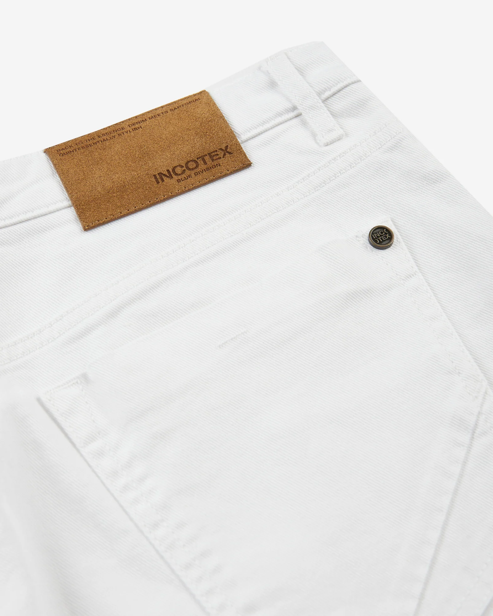 Regular fit five-pocket cotton bull trousers - Image 8