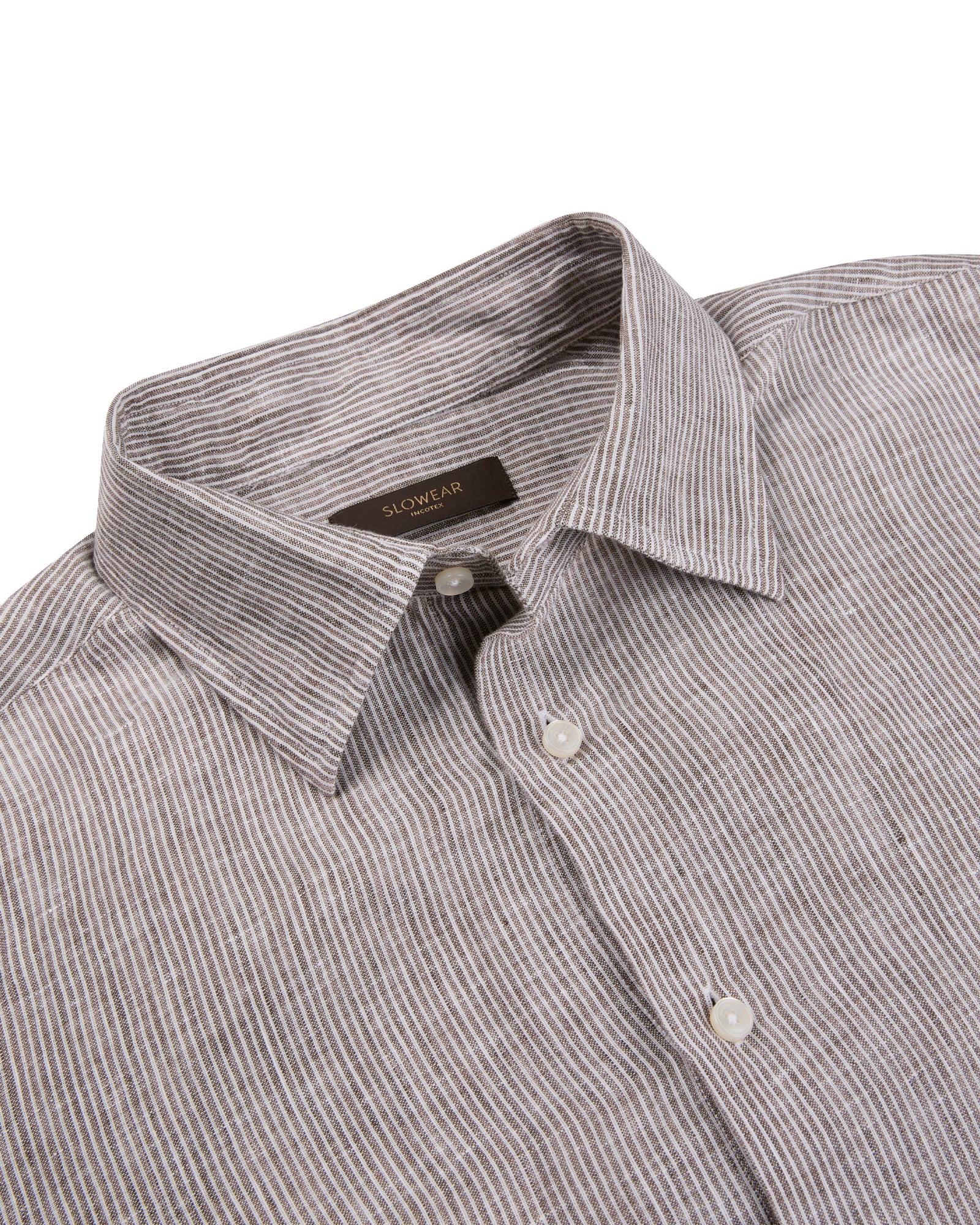Regular fit linen shirt - Image 6