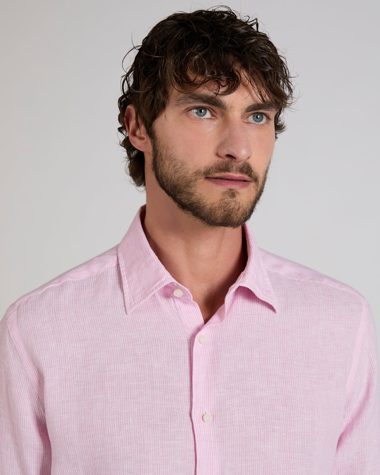 Regular fit linen shirt - Image 4