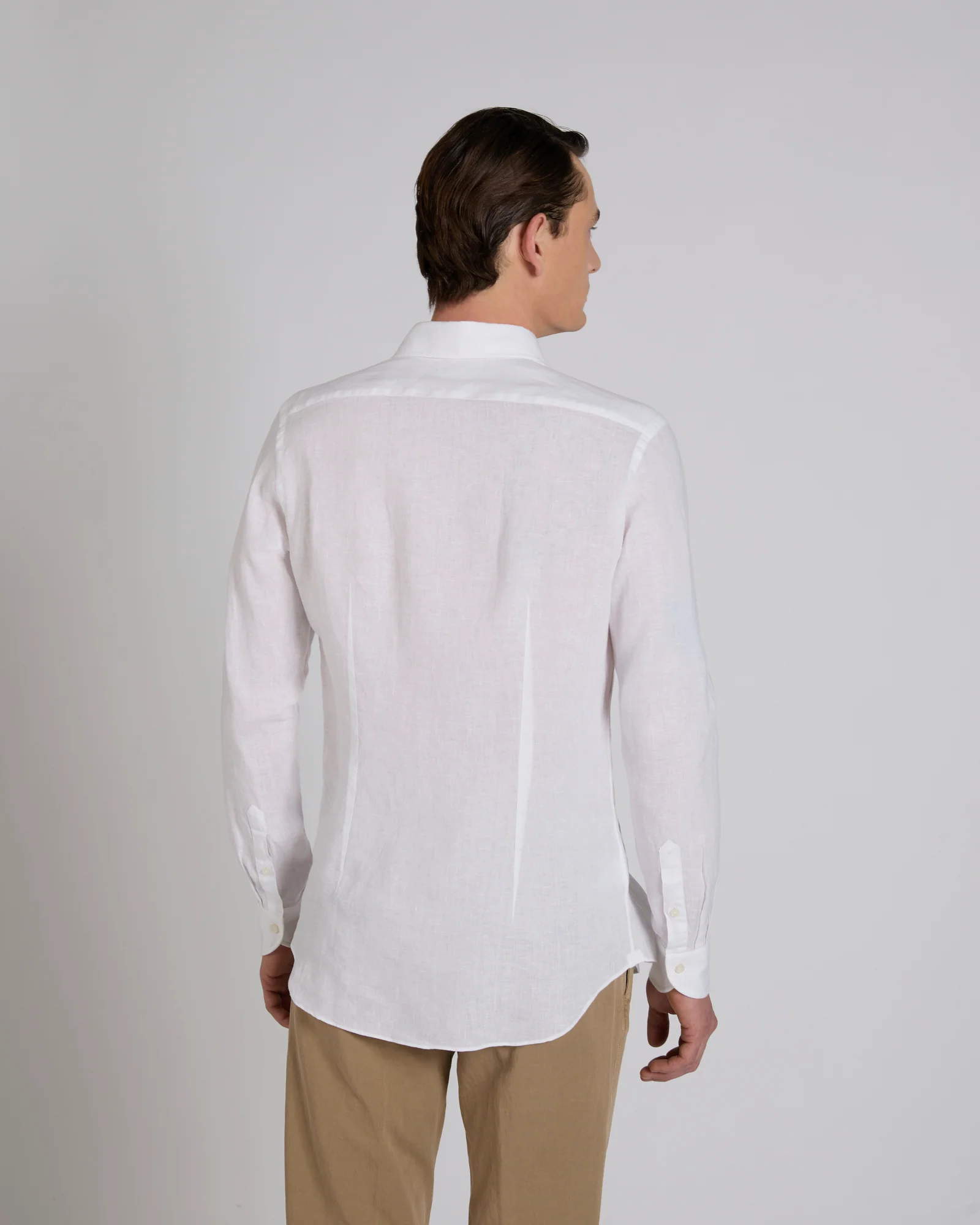 Regular fit linen shirt - Image 3