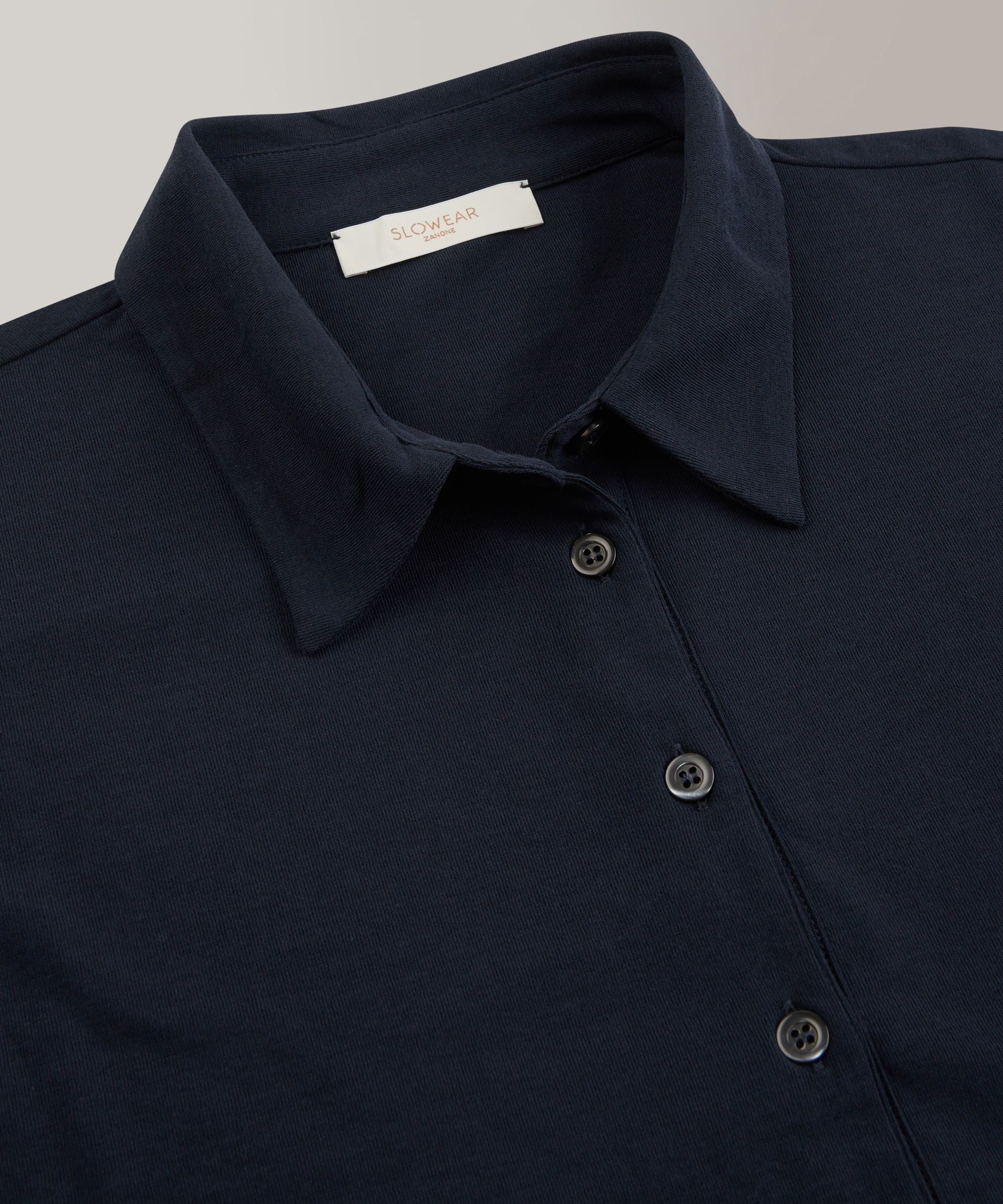 Regular fit polo shirt in organic IceCotton - Image 6
