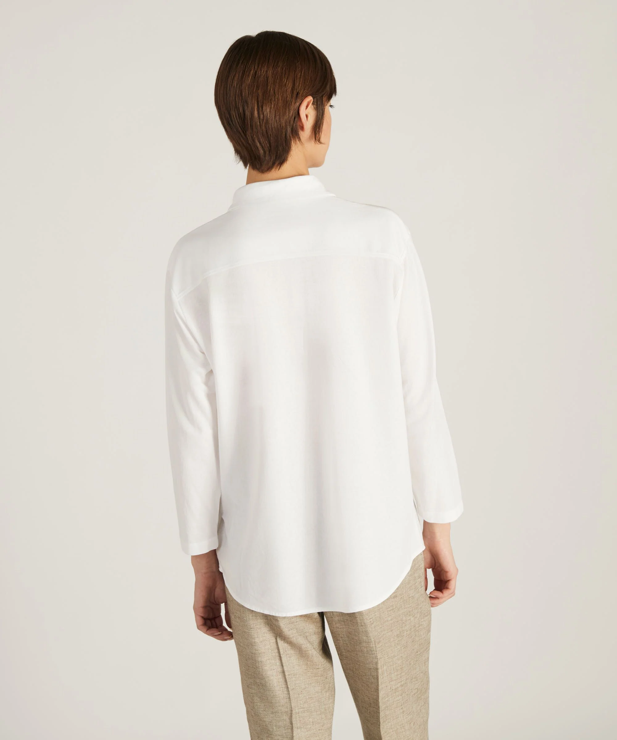 Regular fit polo shirt in organic IceCotton - Image 3