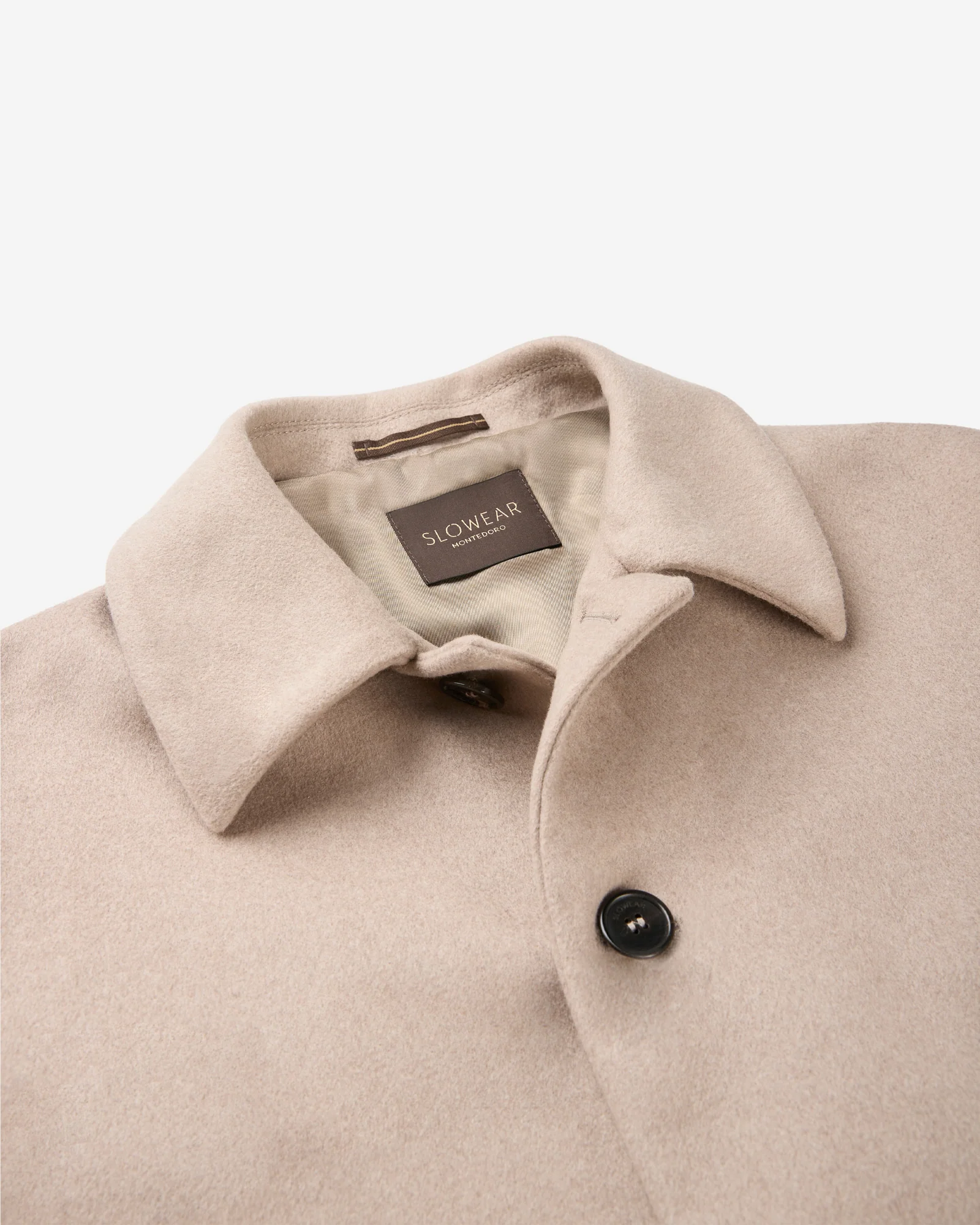 Regular fit wool and cashmere loden - Image 6