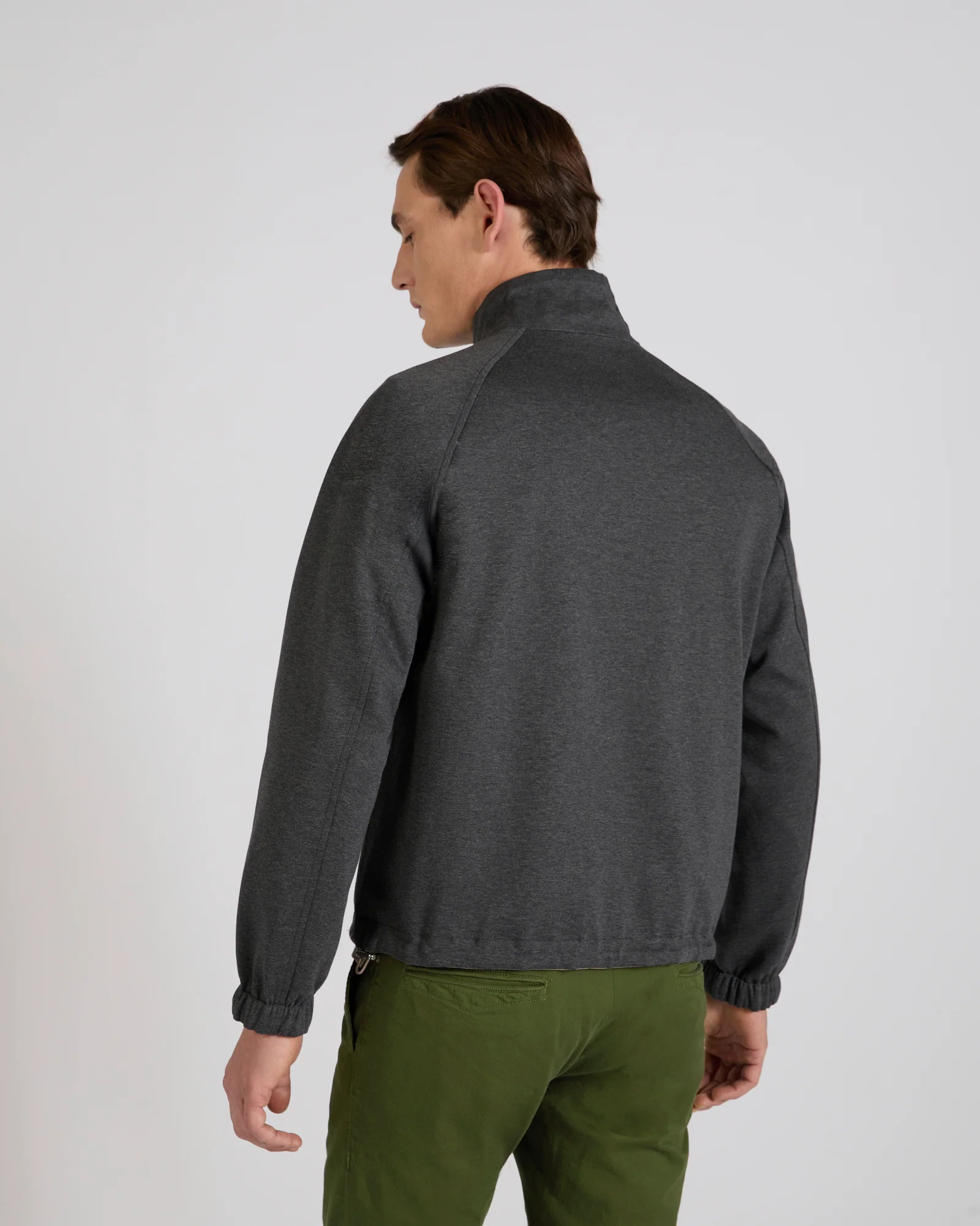 Reversible polyester taffeta blouson jacket - Image 6