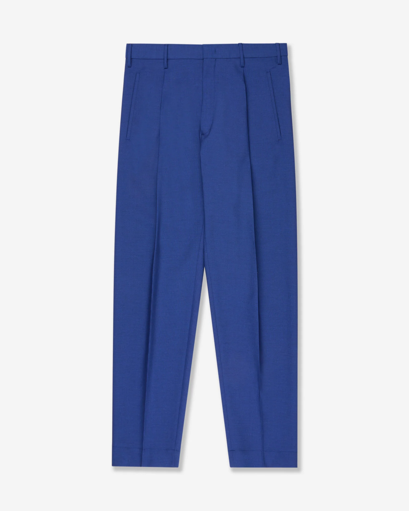 Seamless wool fabric trousers