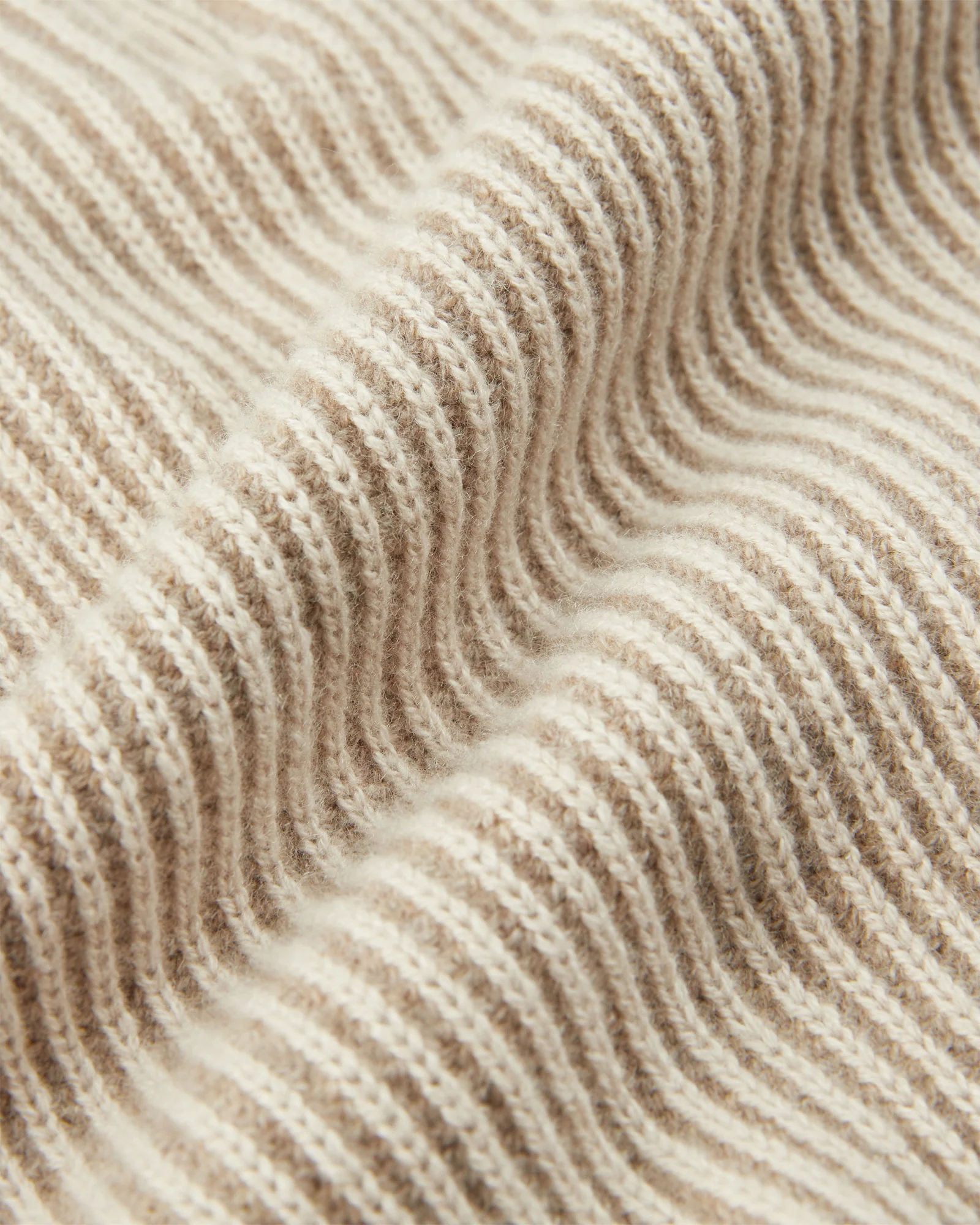 Slim fit cashmere high neck jumper - Image 7