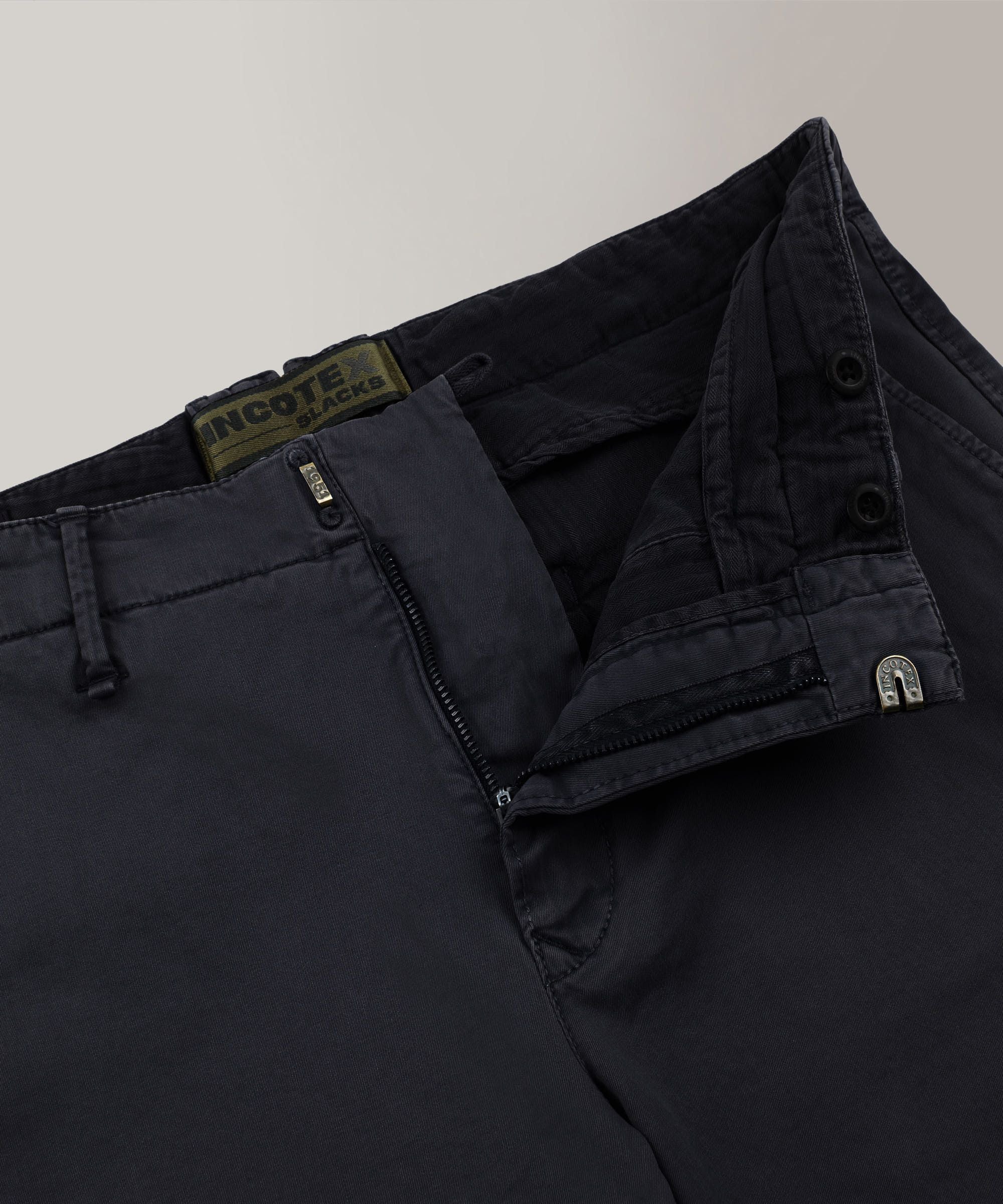 Slim-fit certified stretch gabardine trousers - Image 6