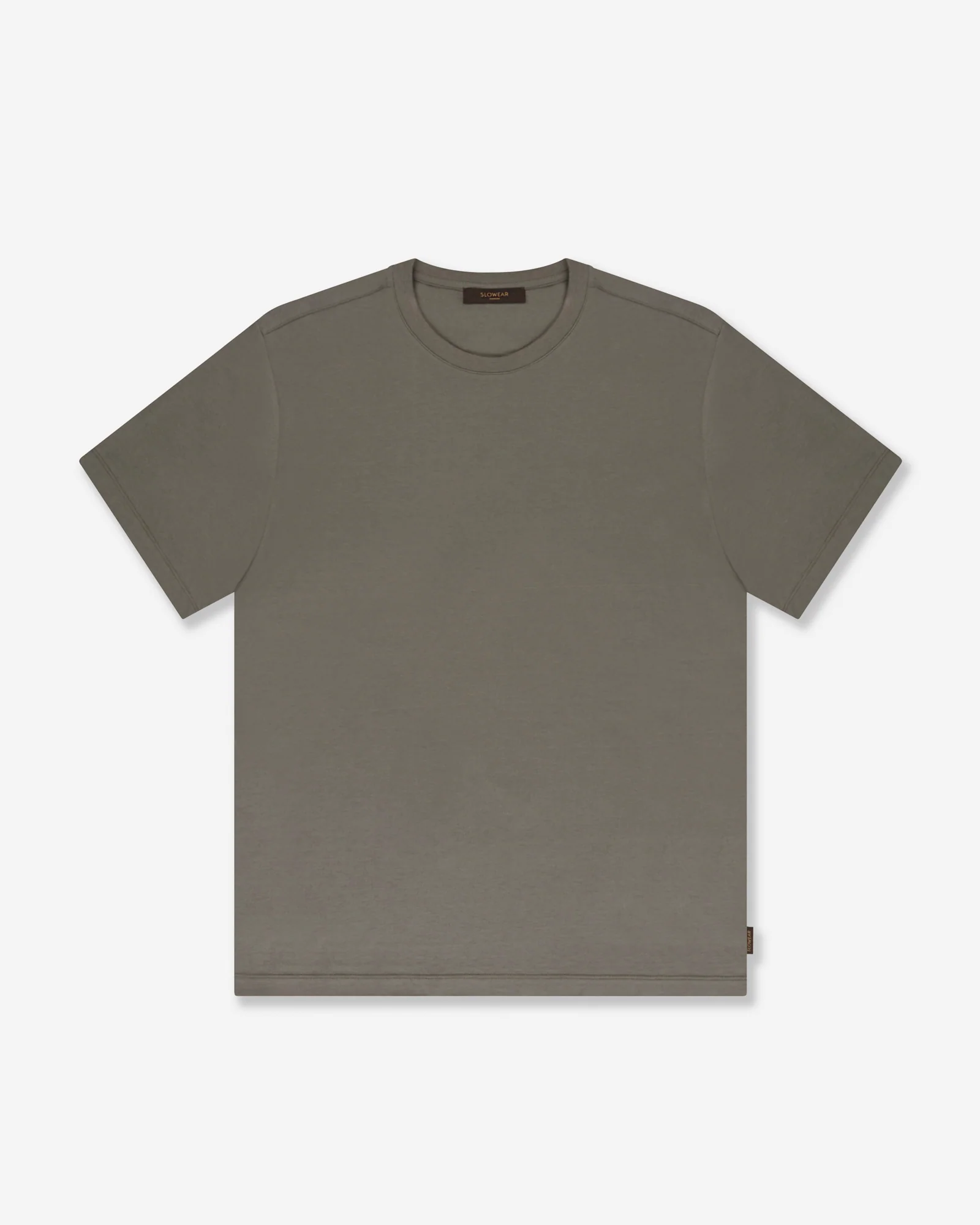 Slim fit cotton and silk jersey T-shirt