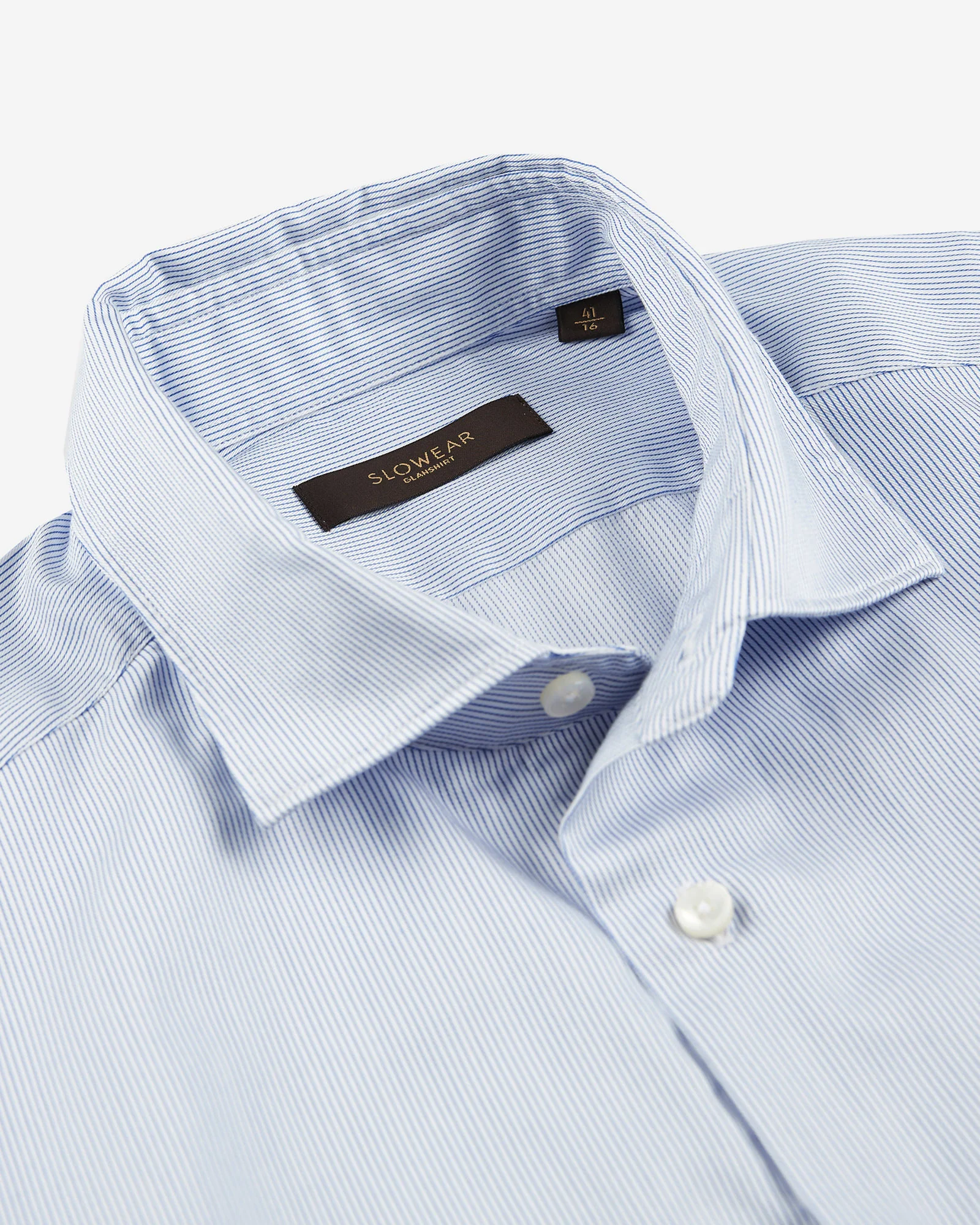 Slim fit cotton shirt - Image 6