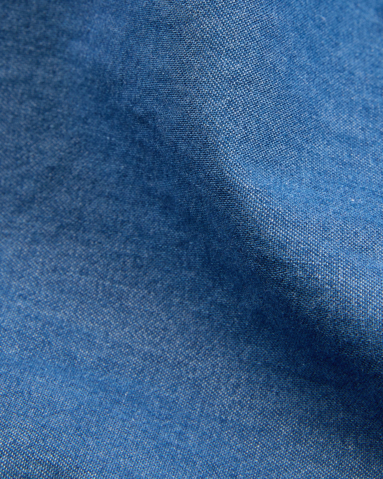 Slim fit denim cotton shirt - Image 7