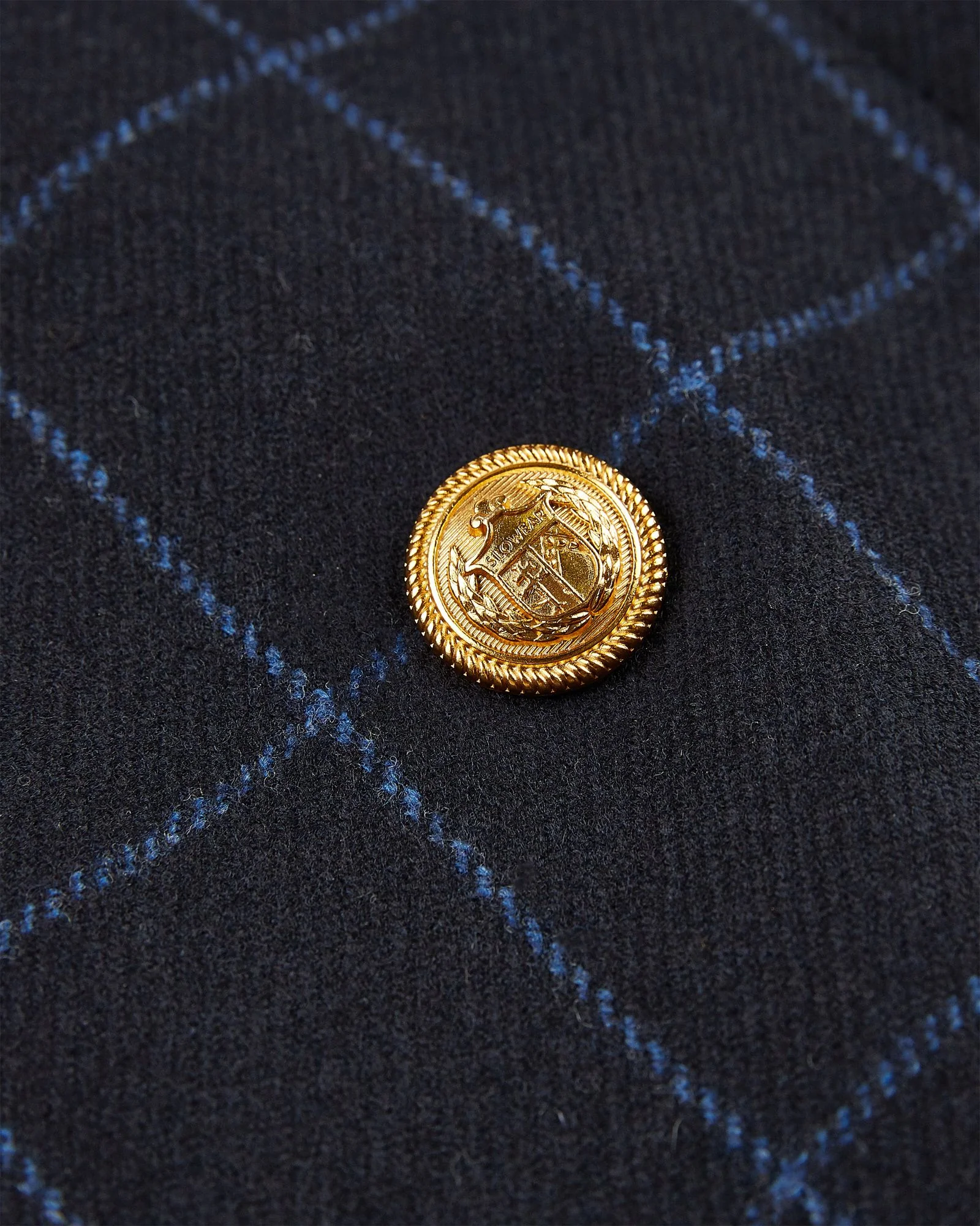Slim fit double-breasted wool jacket - Image 7