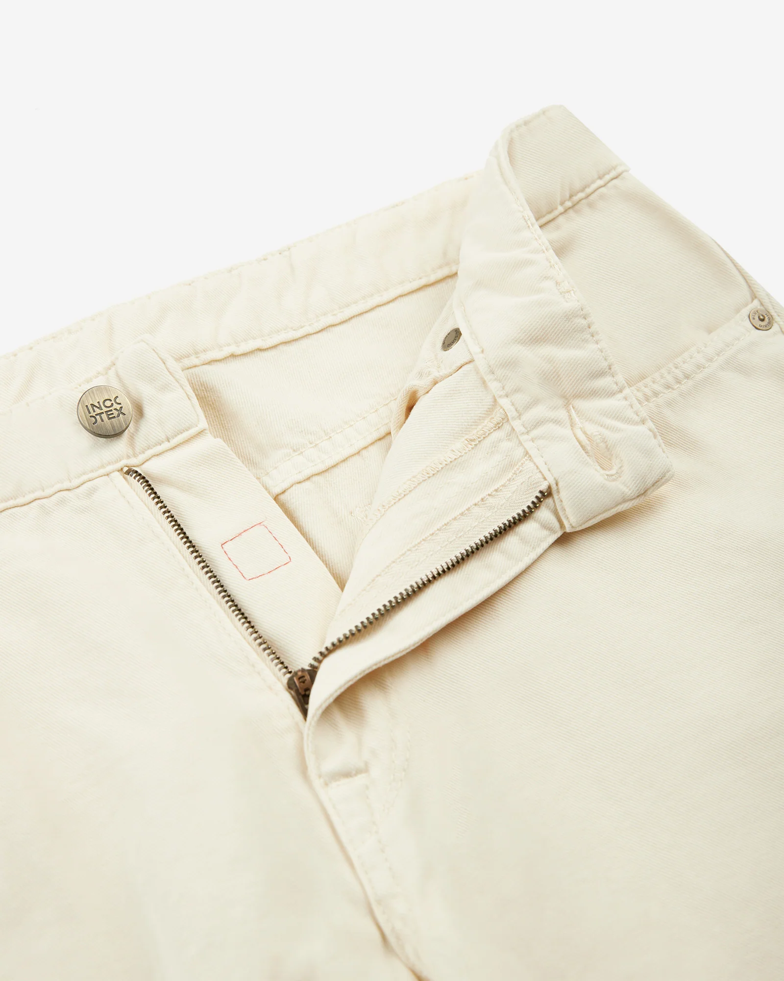 Slim-fit five-pocket trousers in cotton and cashmere - Image 6