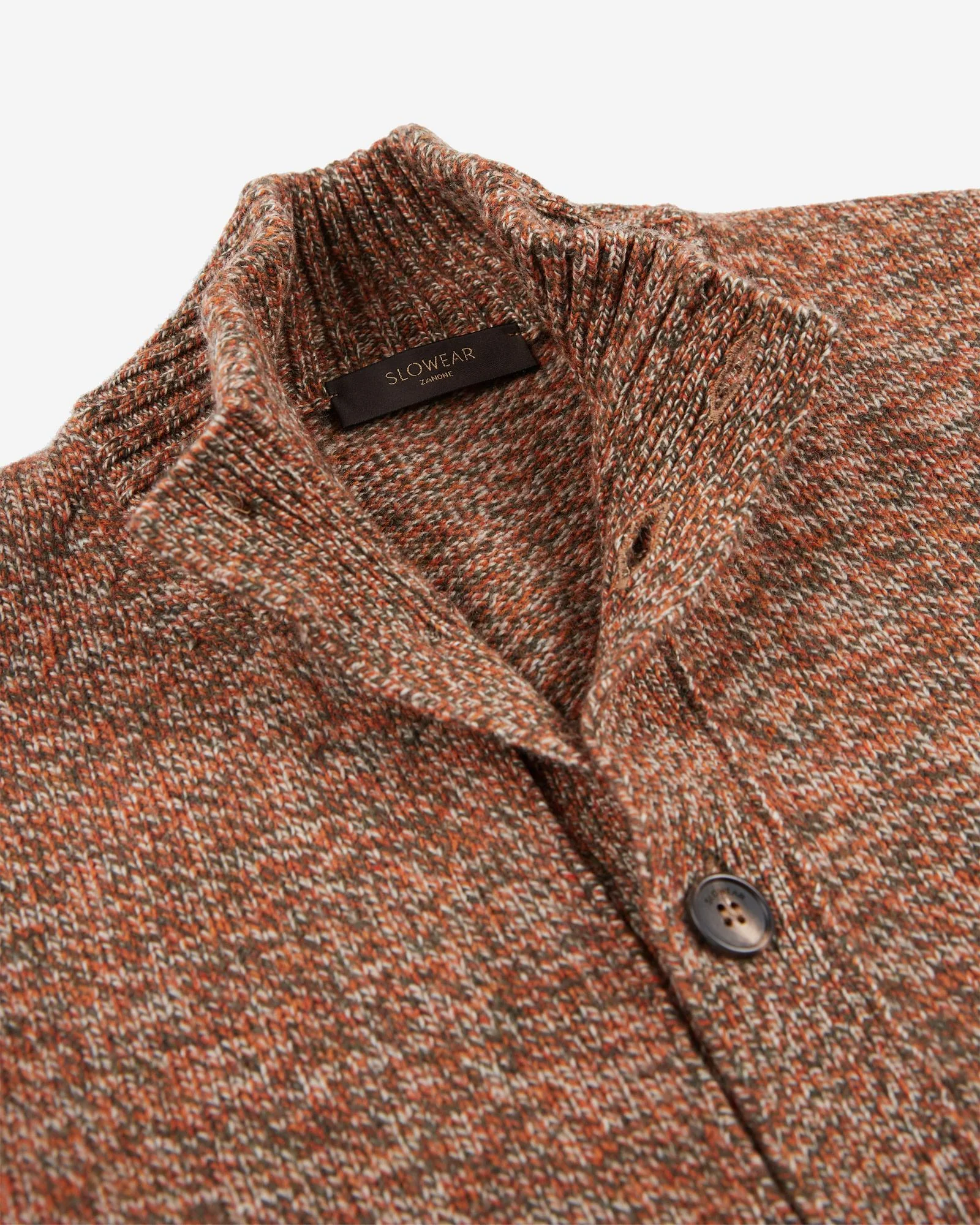 Slim fit Geelong wool bomber cardigan - Image 6