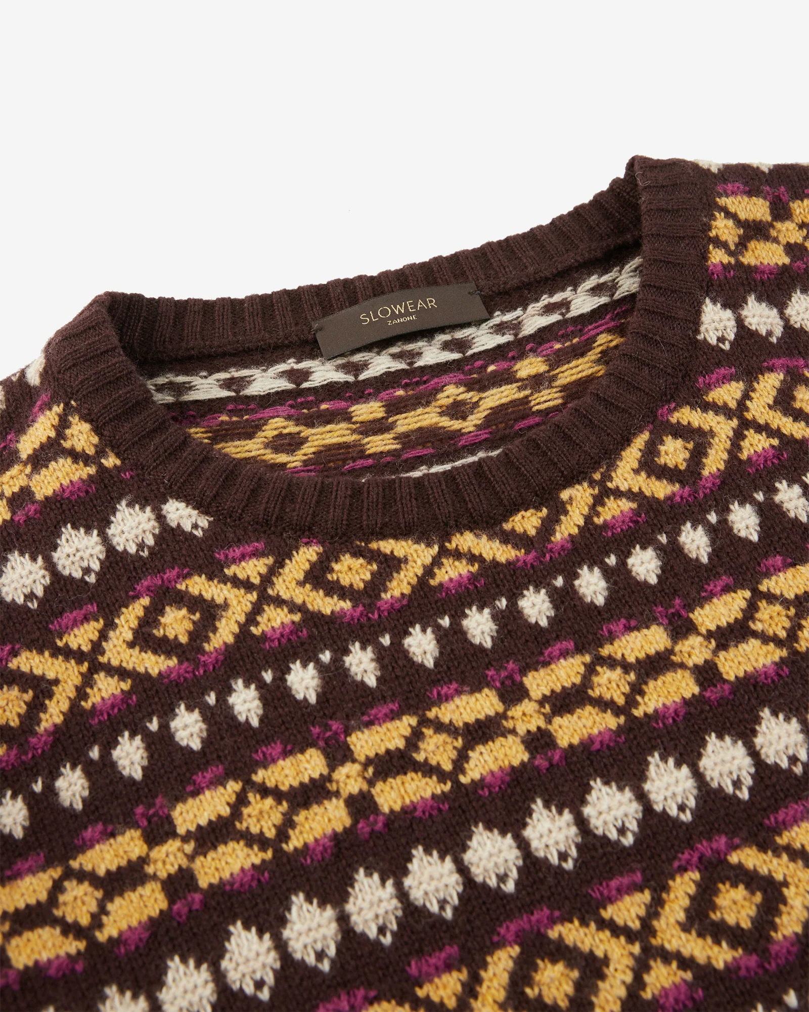 Slim fit Geelong wool crew neck sweater - Image 6