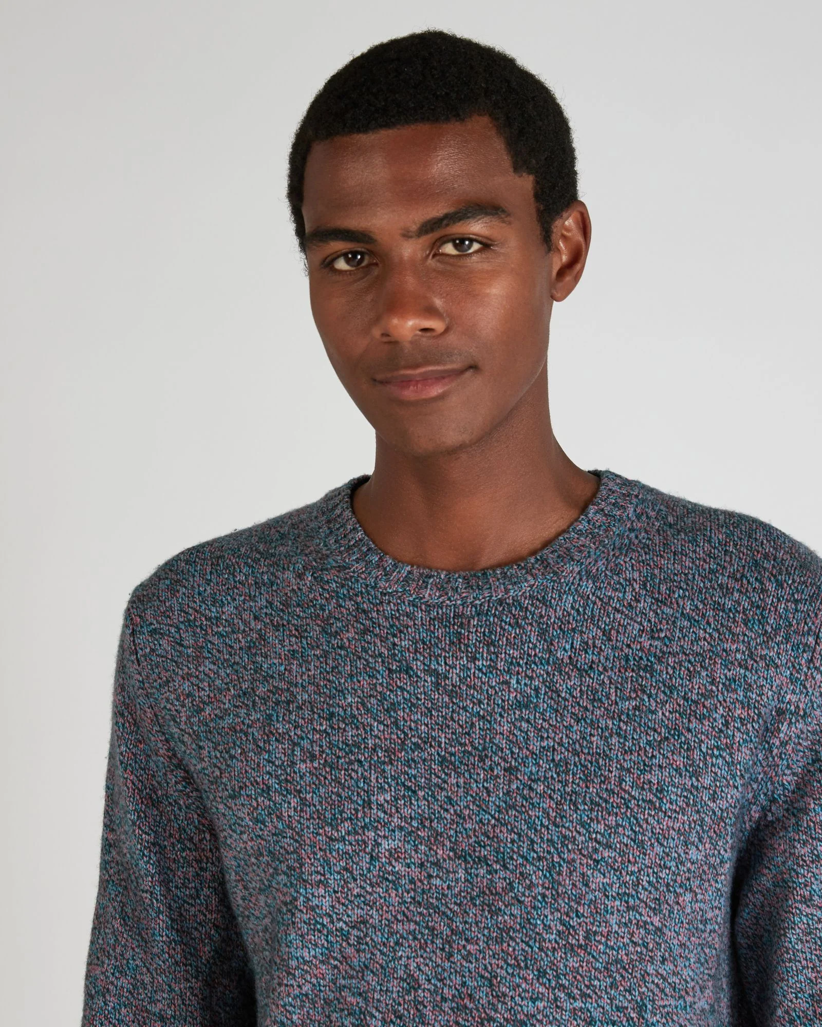 Slim fit Geelong wool crewneck sweater - Image 4