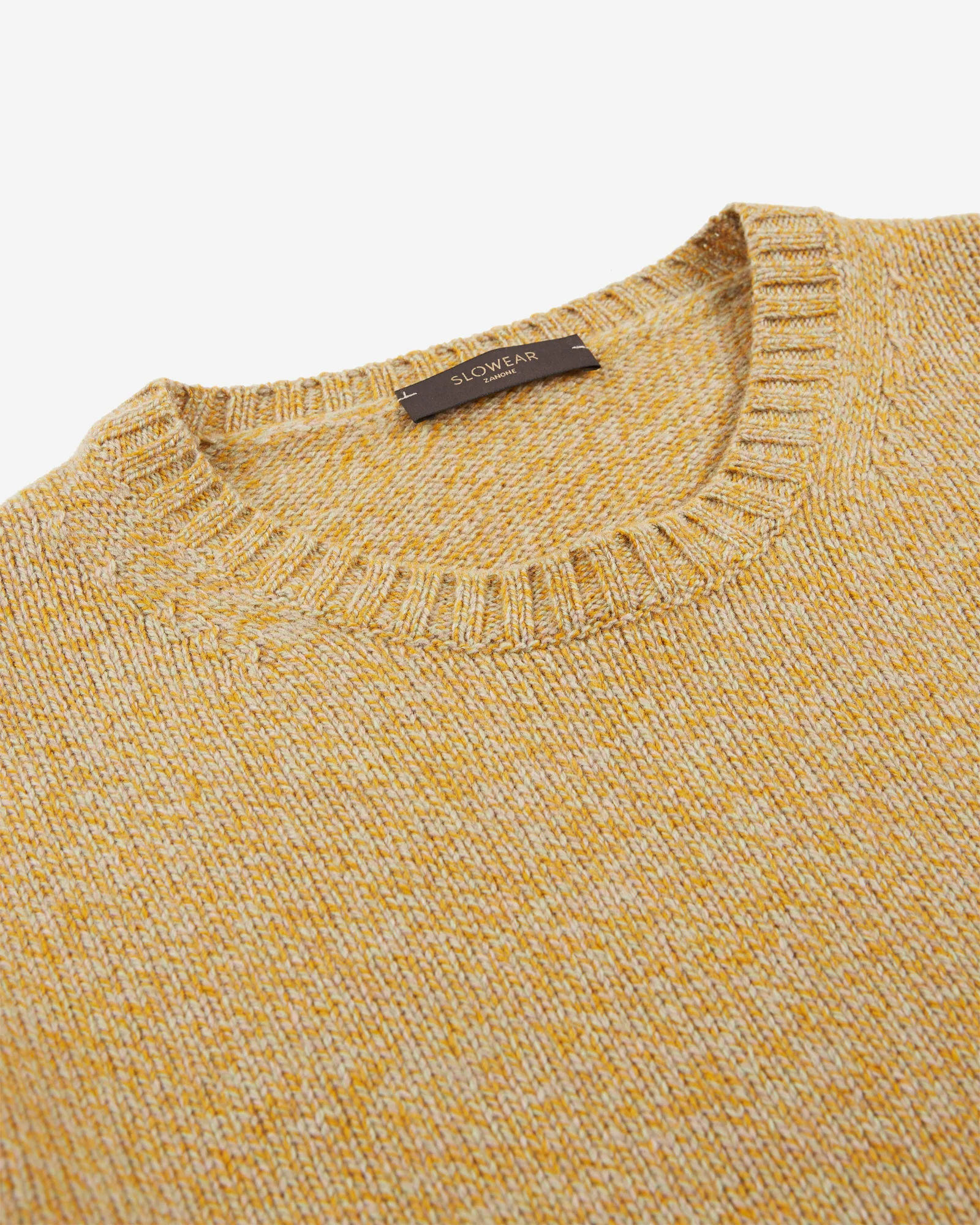 Slim fit Geelong wool crewneck sweater - Image 6