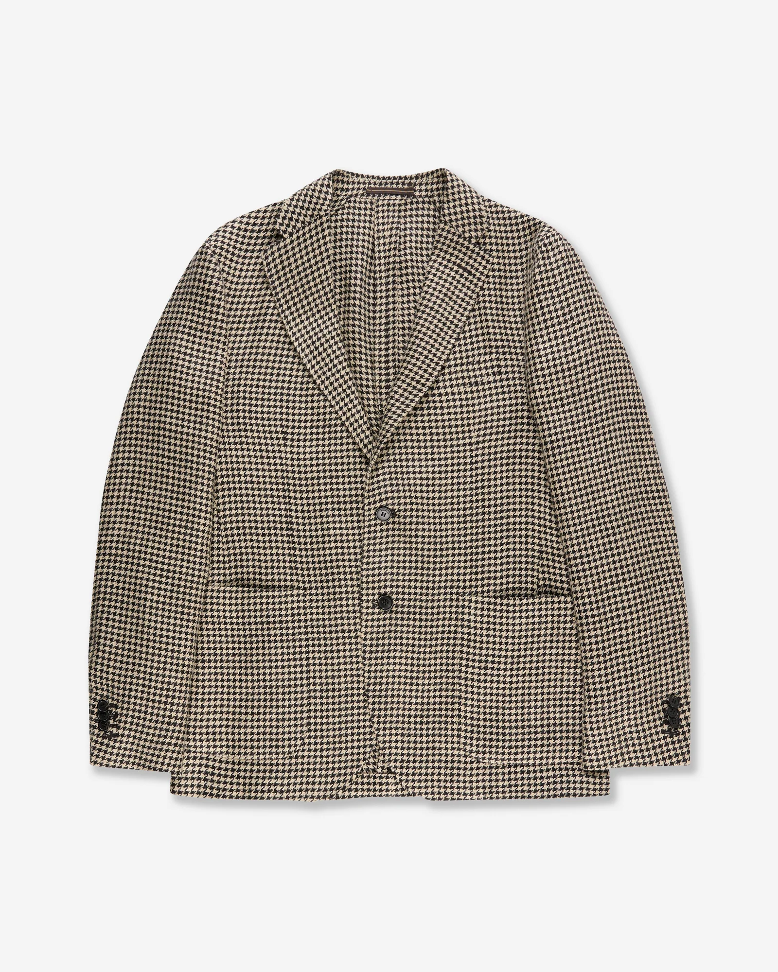 Slim fit linen and silk jacket