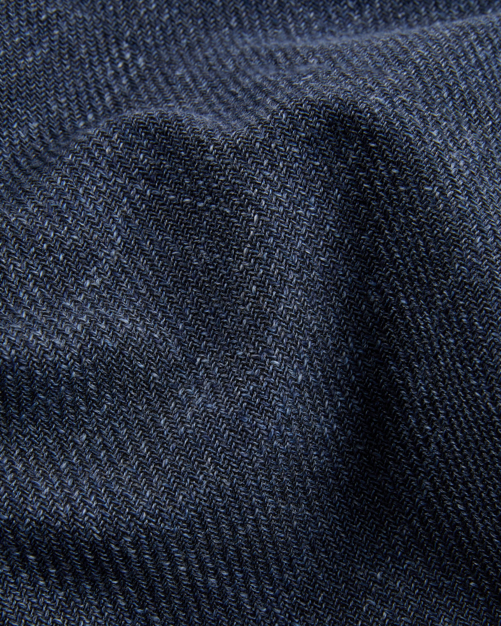 Slim fit mélange effect cotton jacket - Image 7
