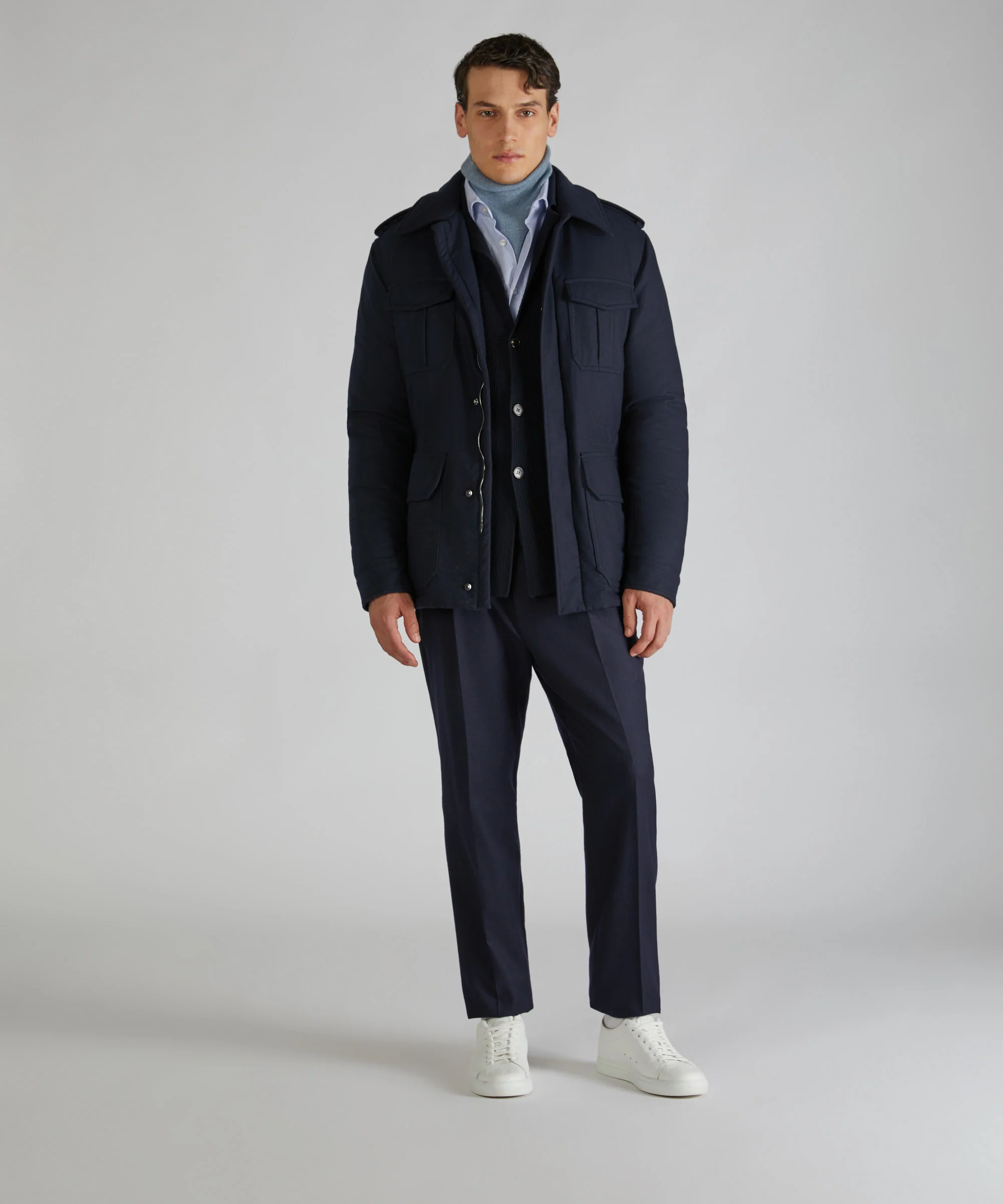Slim-fit Merino Wool Jacket - Image 5