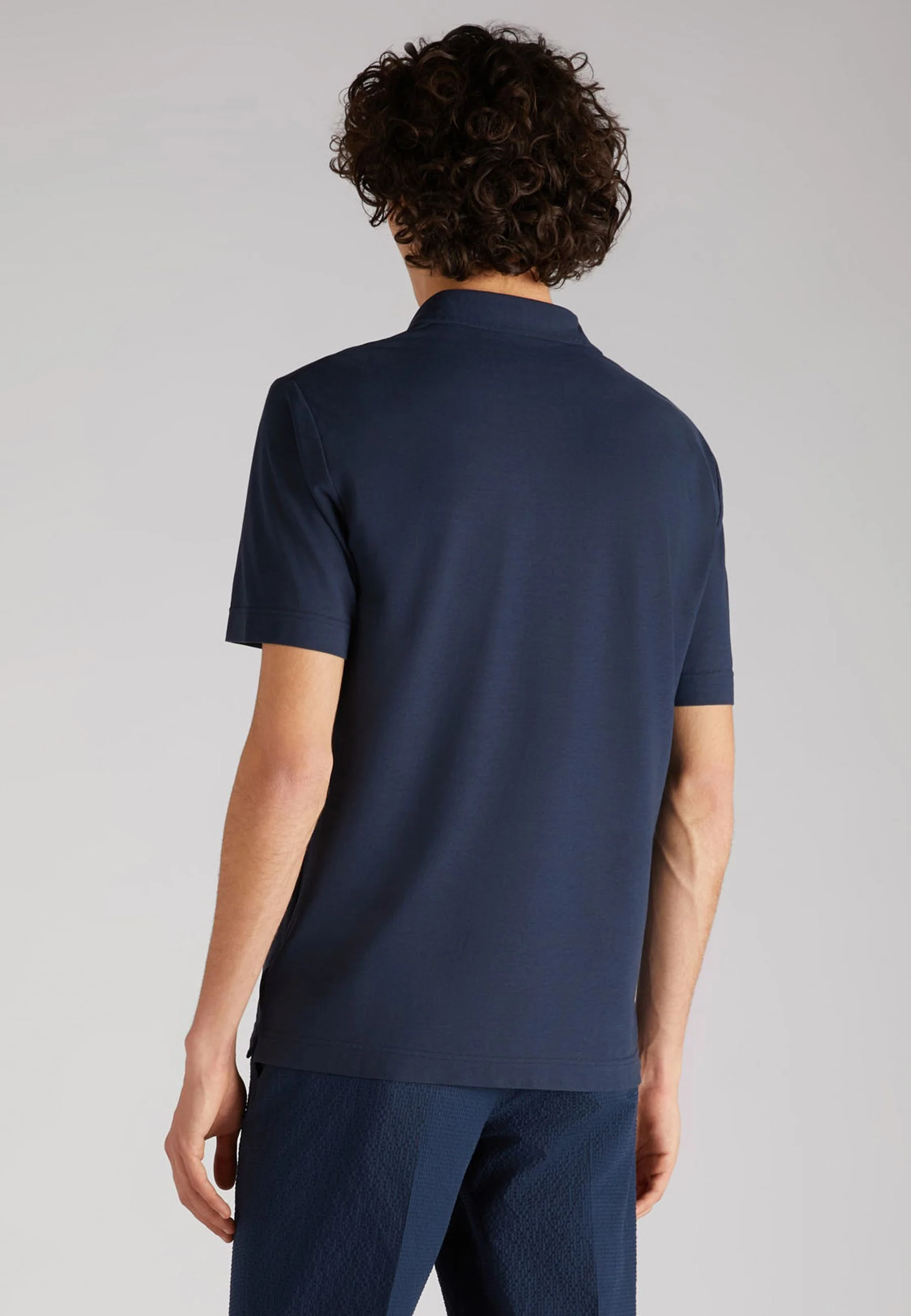 Slim-fit organic IceCotton polo shirt - Image 3