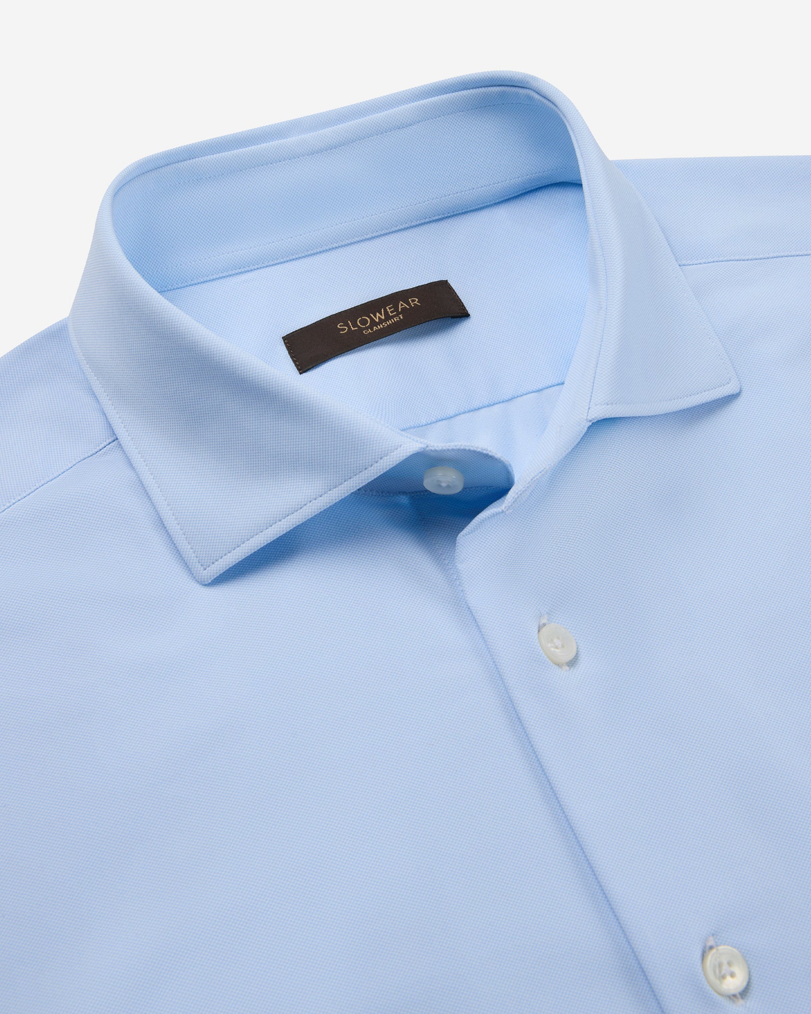 Slim fit technical fabric shirt - Image 6