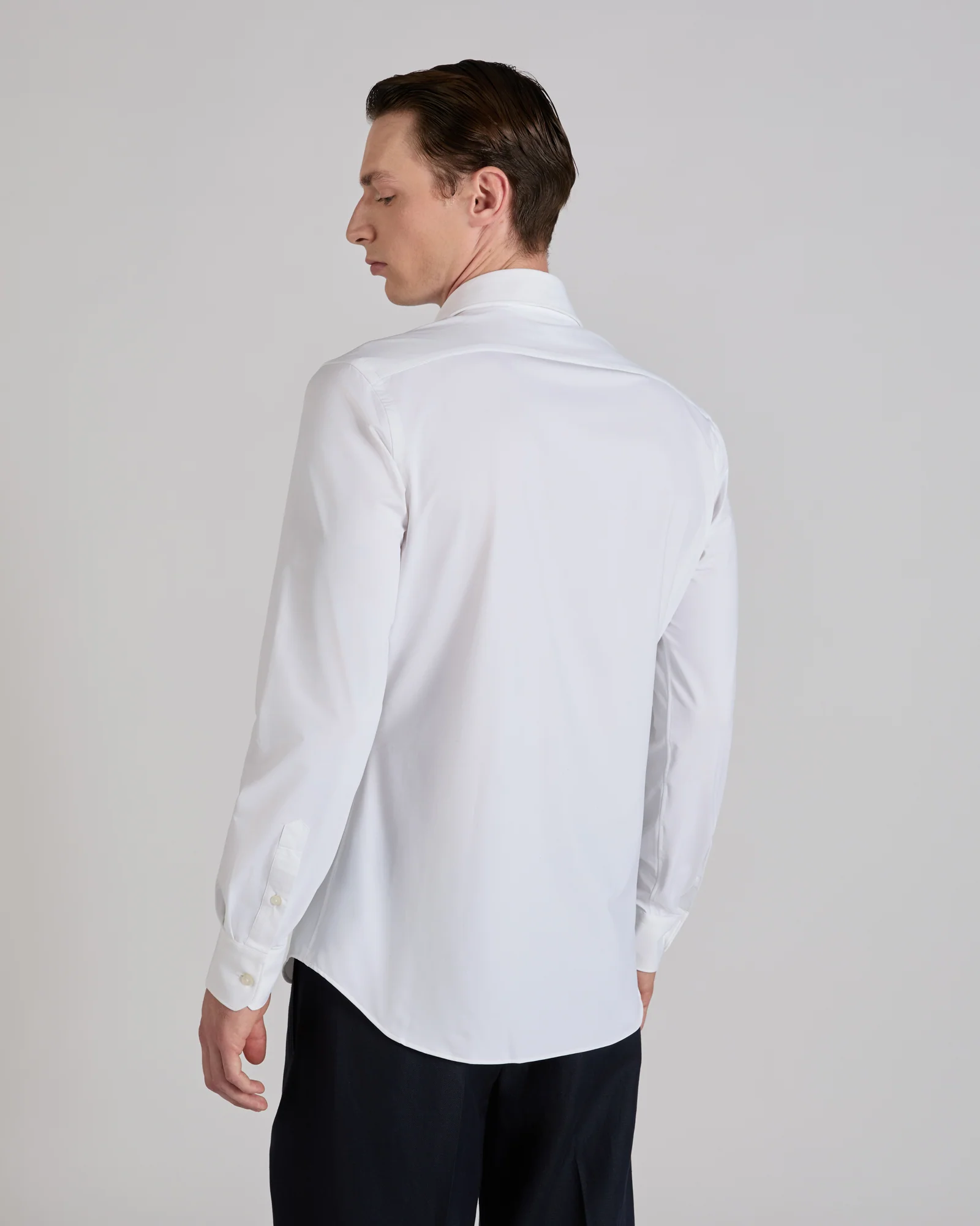 Slim fit technical fabric shirt - Image 3