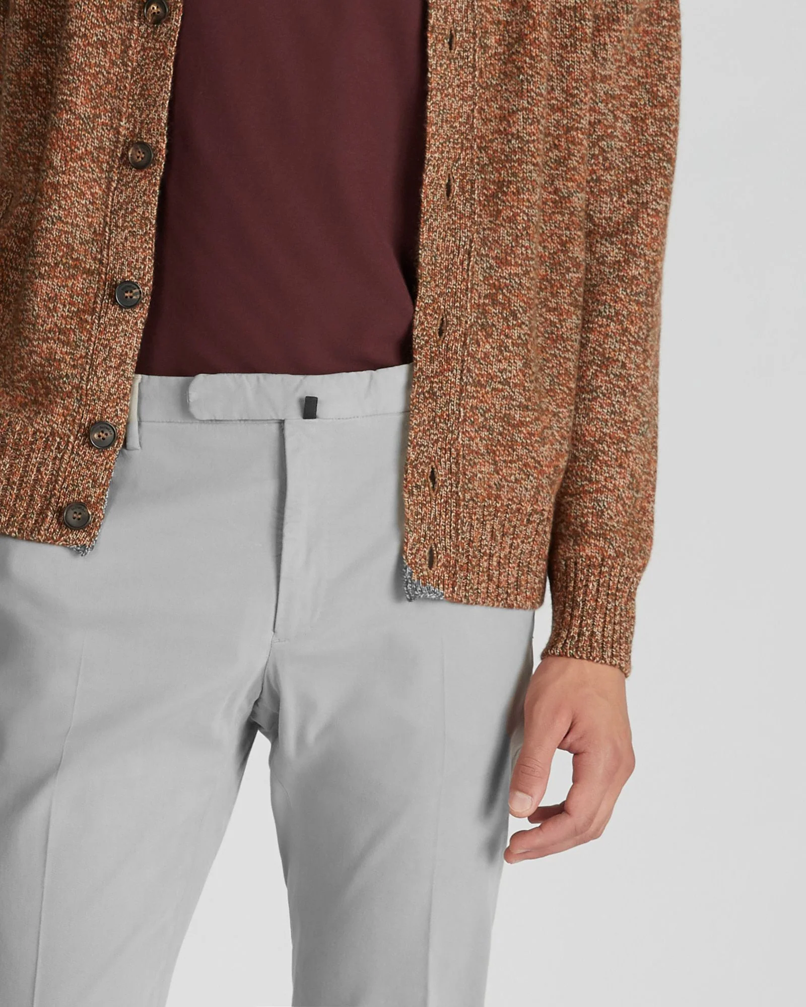 Slim fit tricocell trousers - Image 4