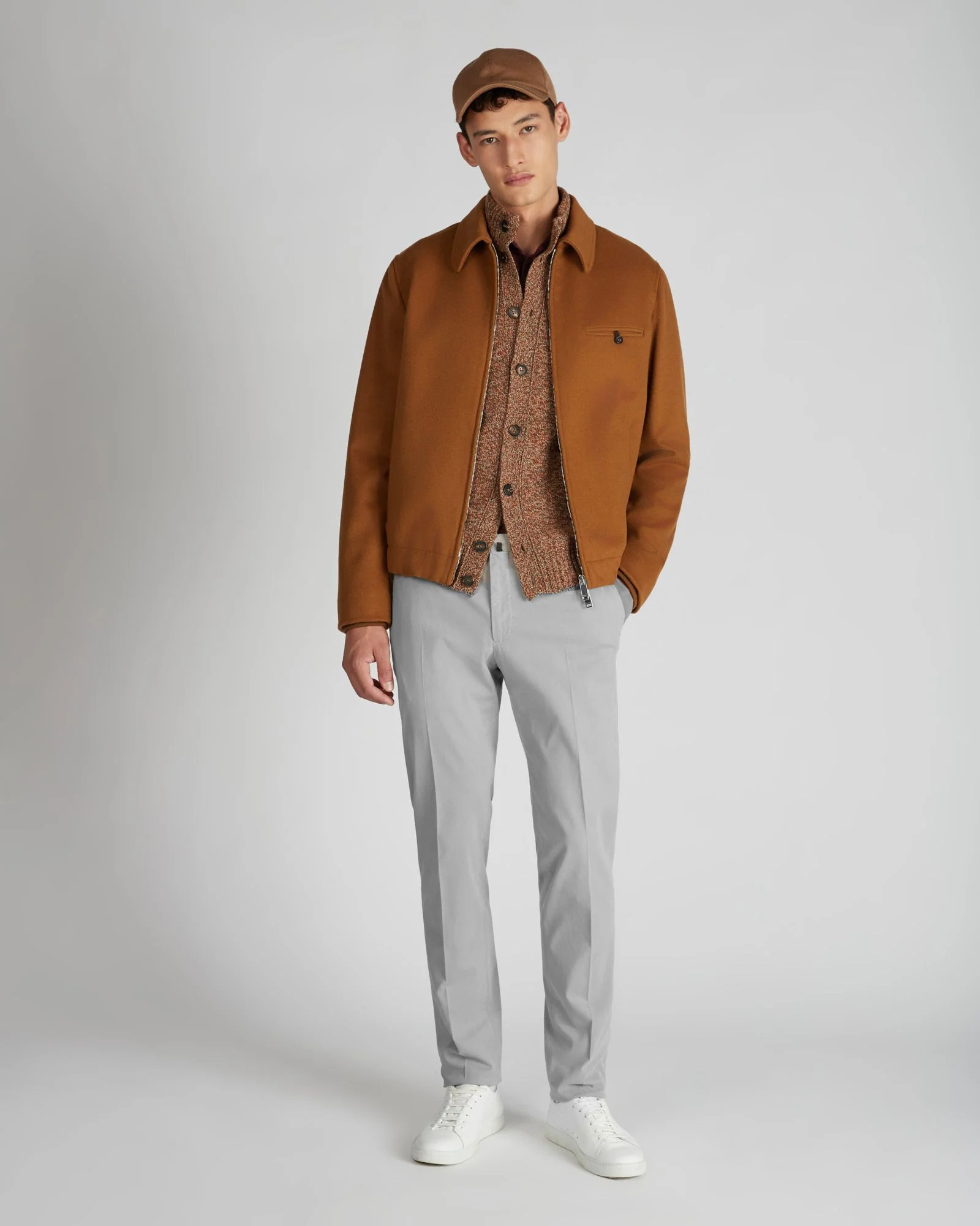 Slim fit tricocell trousers - Image 5
