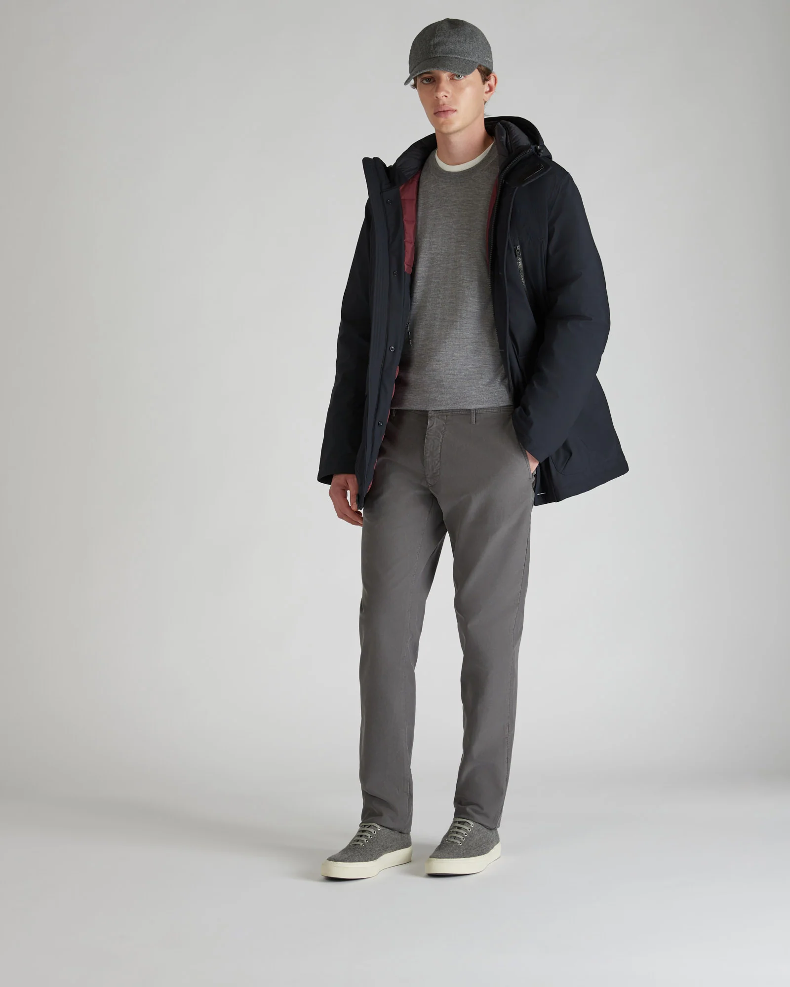 Slim-fit Tricochino trousers - Image 5