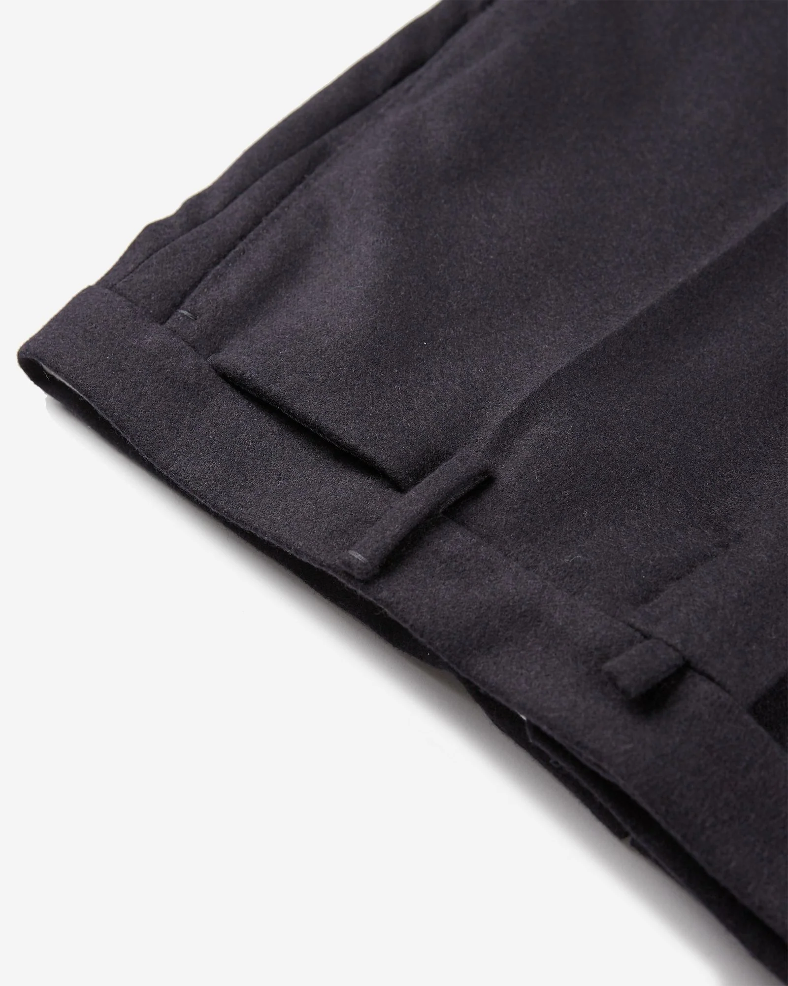 Slim fit wool and cashmere flannel trousers - Image 8