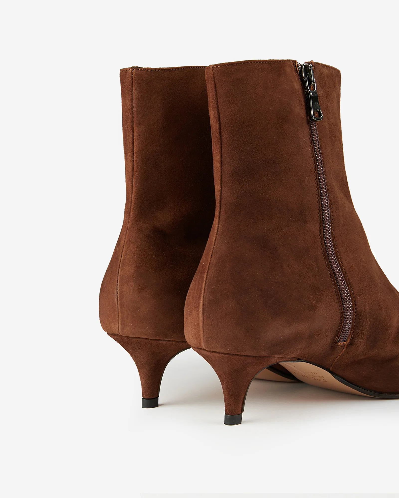 Suede leather ankle boot - Image 3