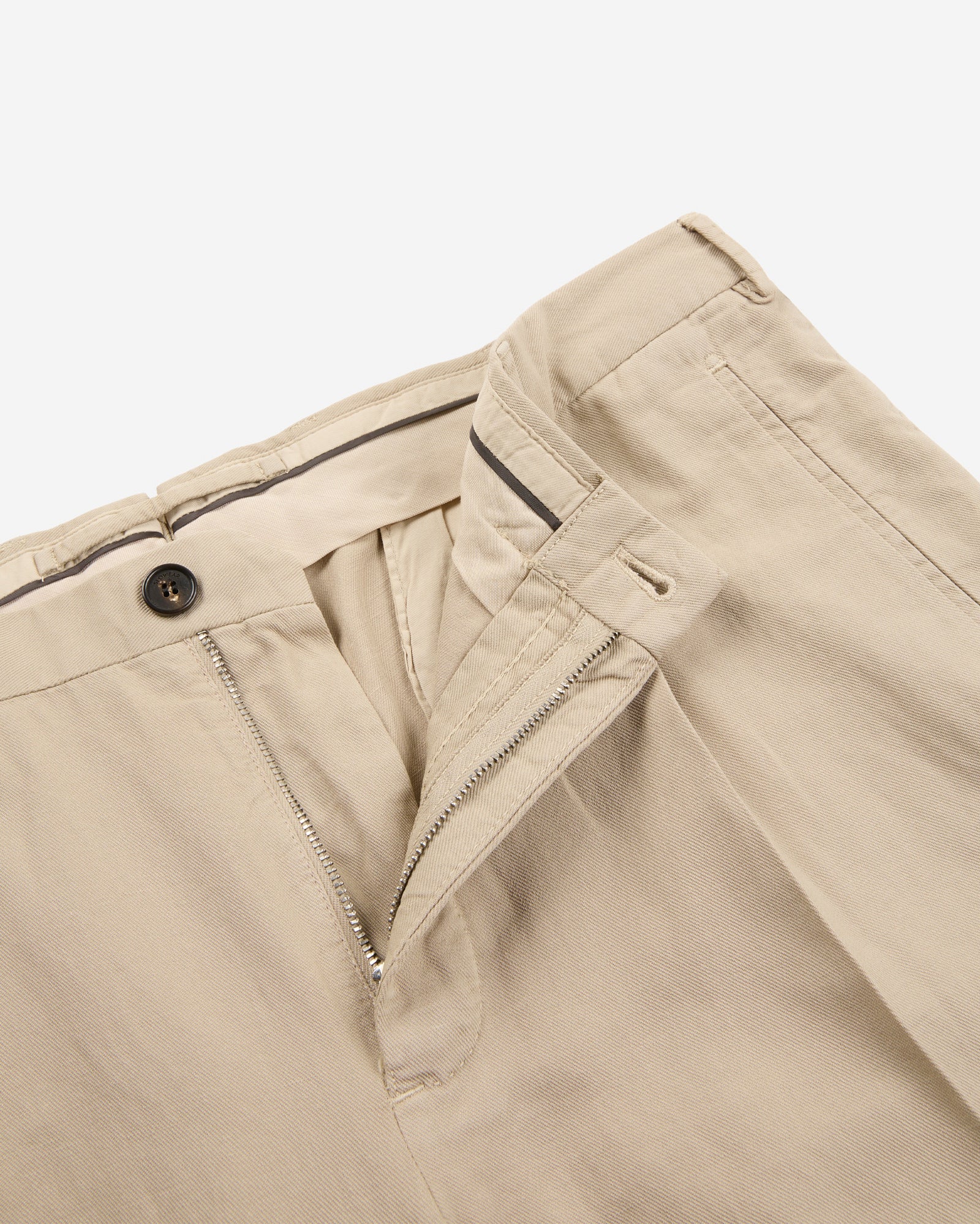 Tapered fit Chinolino ice crêpe trousers - Image 2
