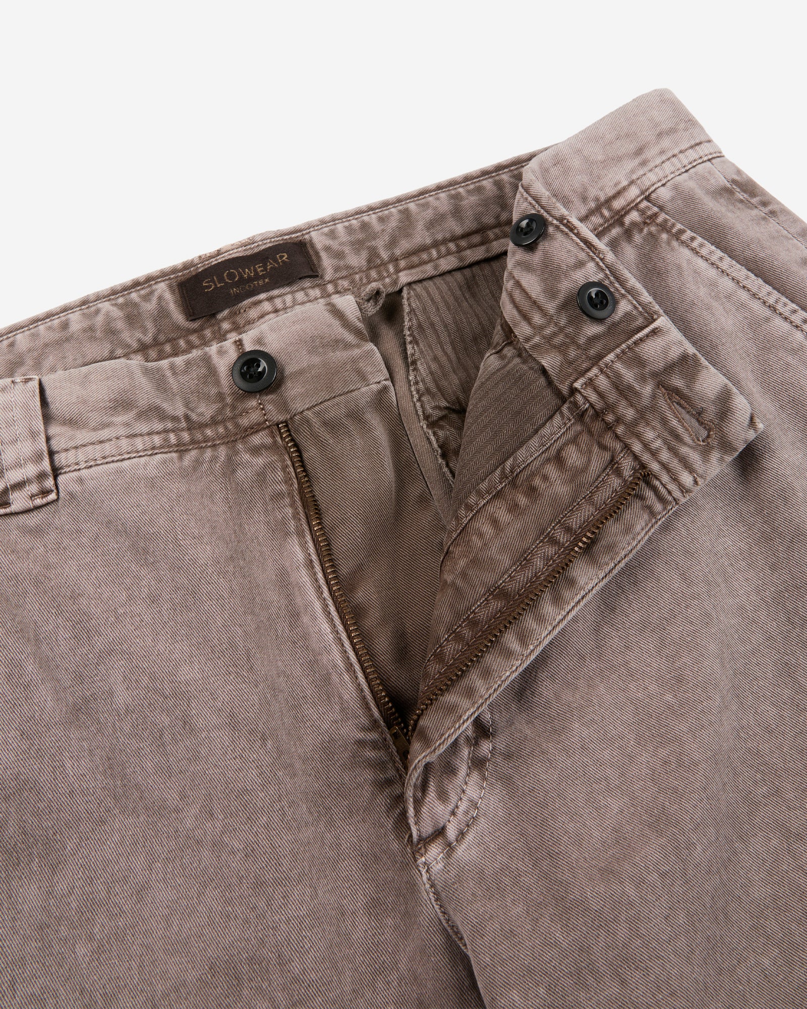 Tapered fit organic cotton cargo trousers - Image 2