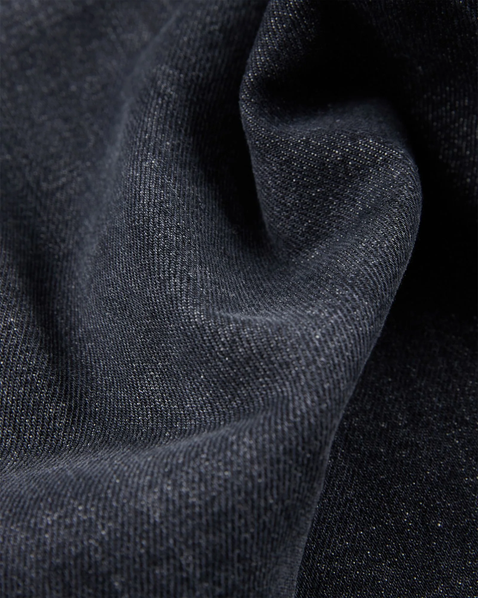 Tapered fit tailored trousers in cotton denim - Image 7