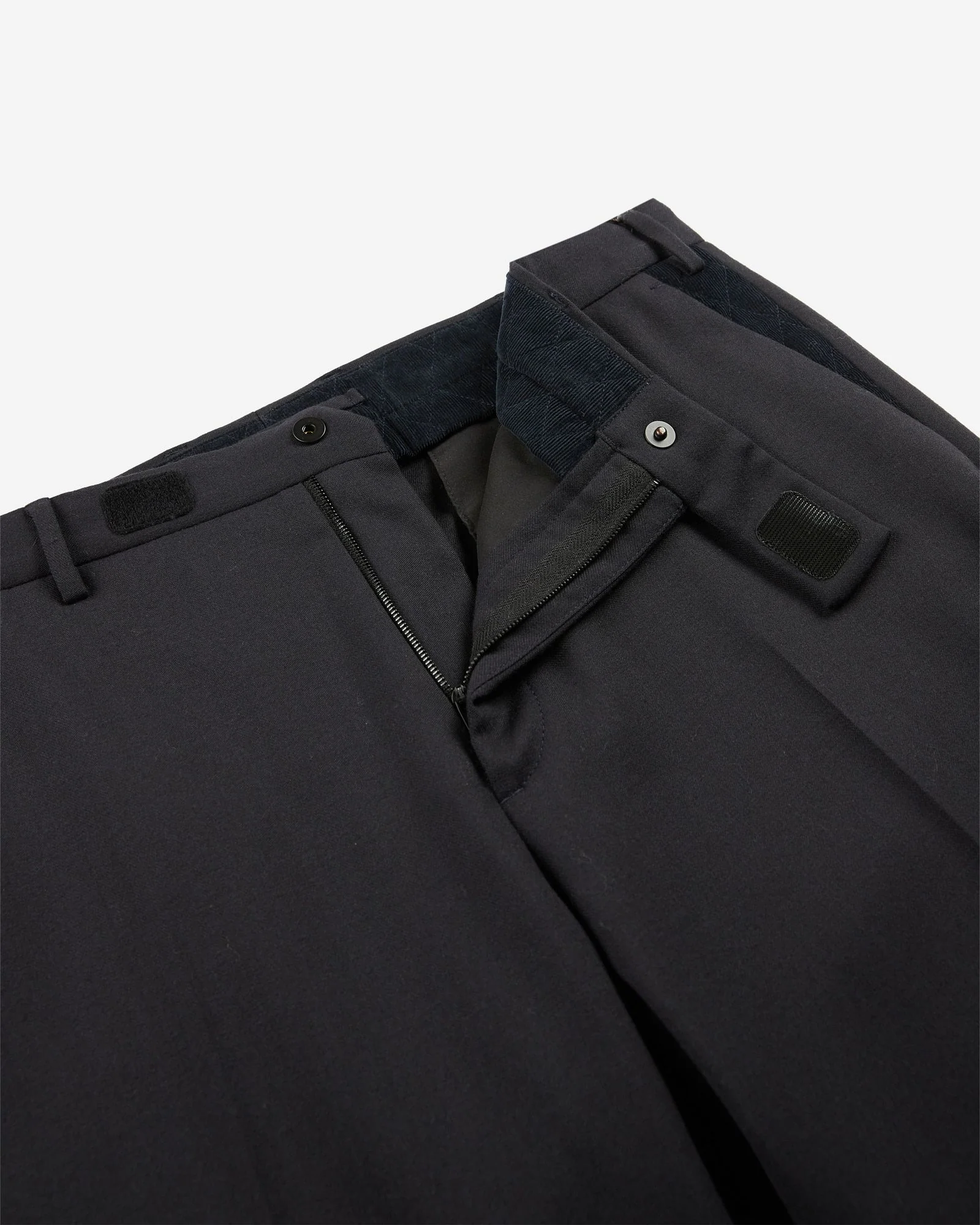 Tapered fit techno flannel trousers - Image 6
