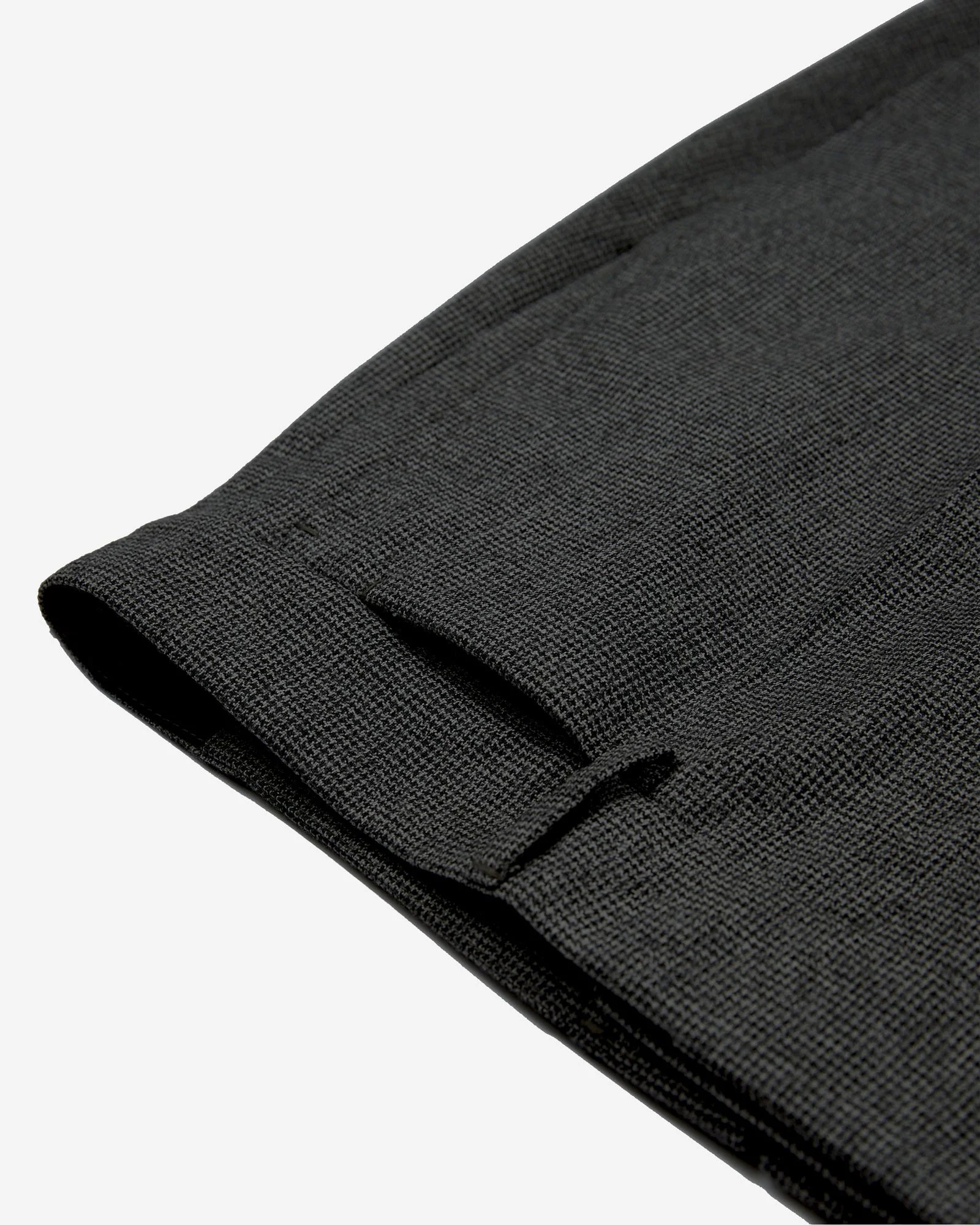 Tapered fit in micro-patterned wool Flexpant - Image 8