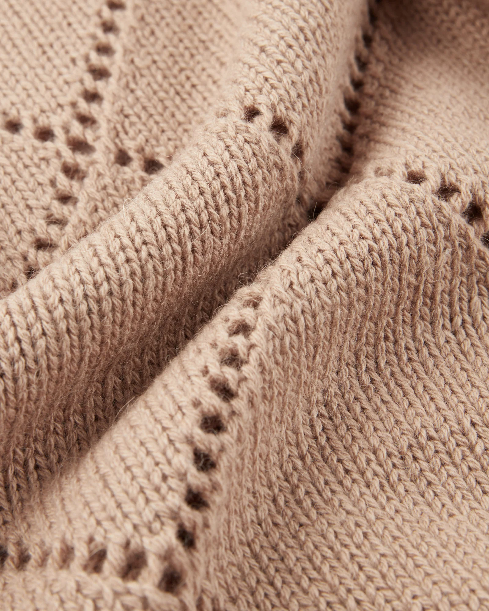 Wide fit crewneck sweater in wool and Alpaca - Image 7