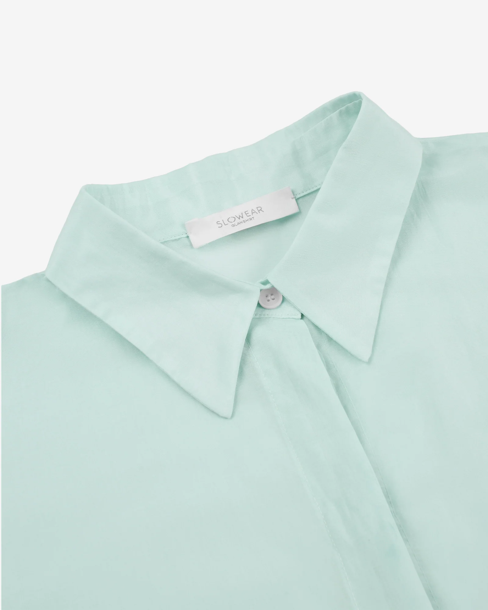 Wide fit shirt in silk and cotton muslin - Image 6